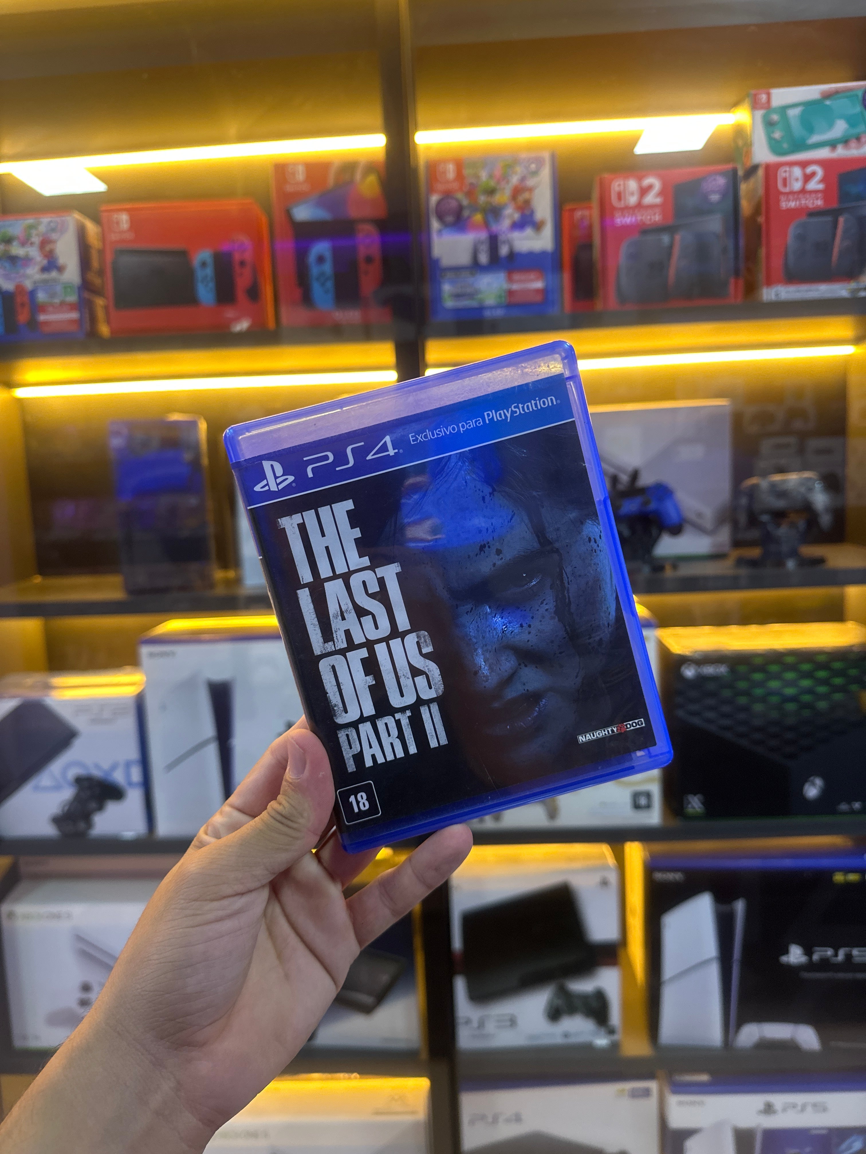 Jogo The Last Of Us Part Ii - Ps4 Sony (semi novo)