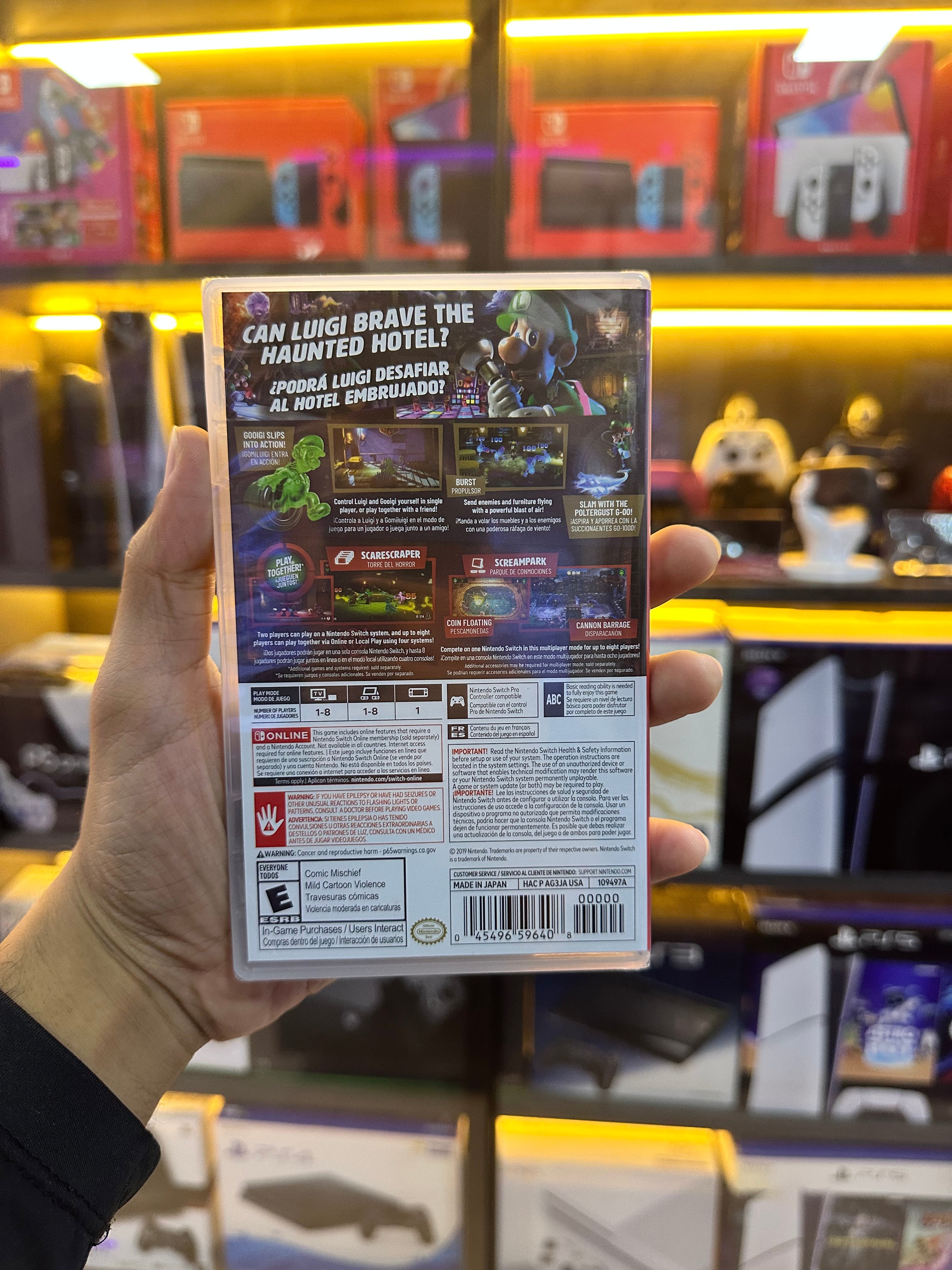 Luigi’s Mansion 3 - Nintendo Switch (Seminovo)