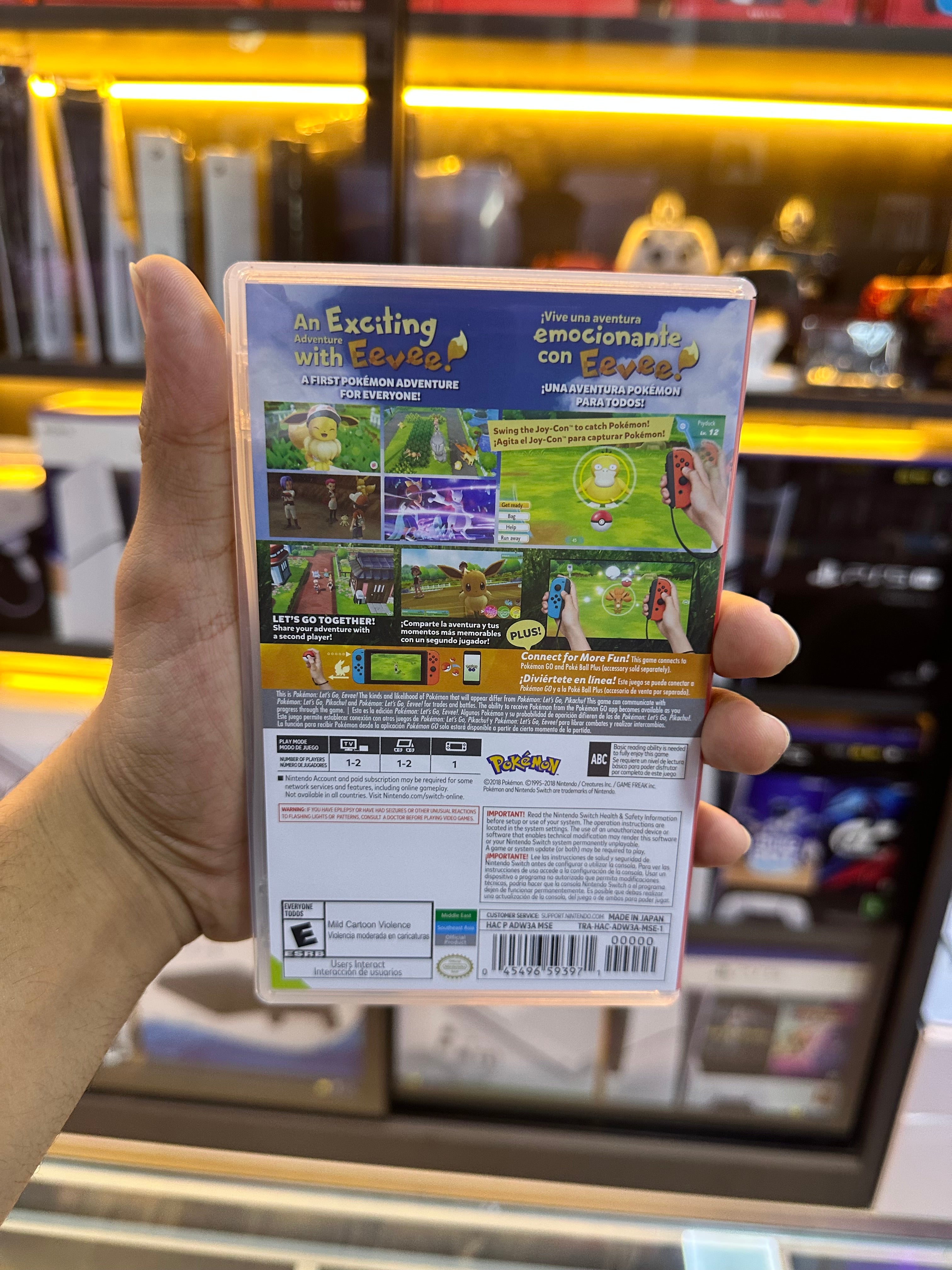 Pokémon Let's Go Eevee! - Nintendo Switch (Seminovo)