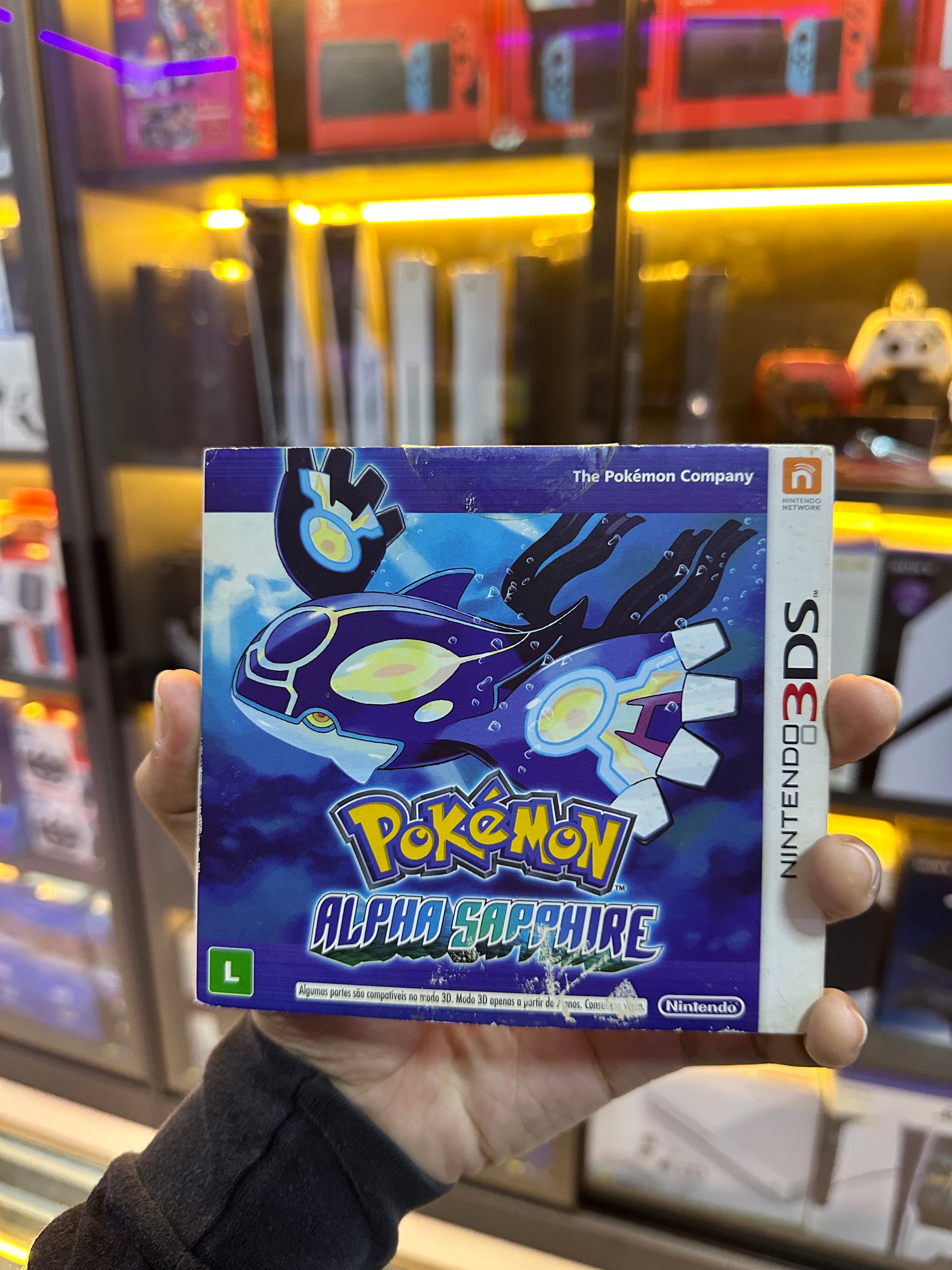 Pokemon Alpha Sapphire 3Ds (Seminovo)