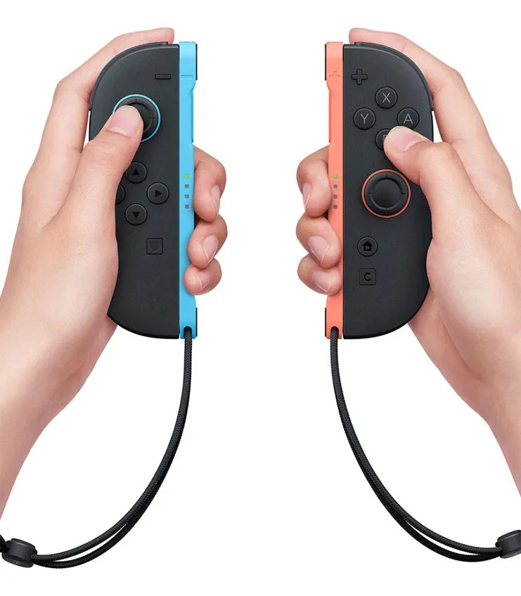 Controles Joy-con 2 Azul Claro E Vermelho Claro Azul-claro