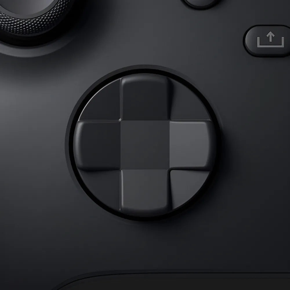 Controle Sem Fio Xbox Series X e S Microsoft, Carbon Black, Bluetooth, Preto