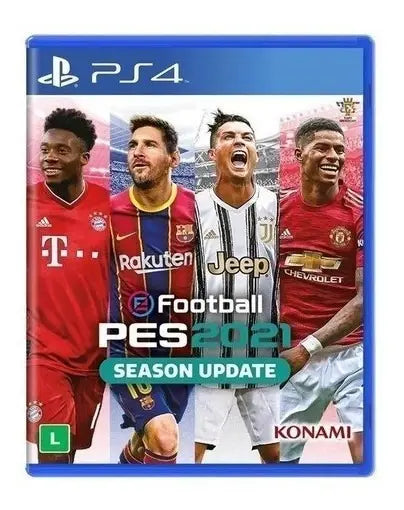Pes 21 ps4 semi novo (midia fisica)