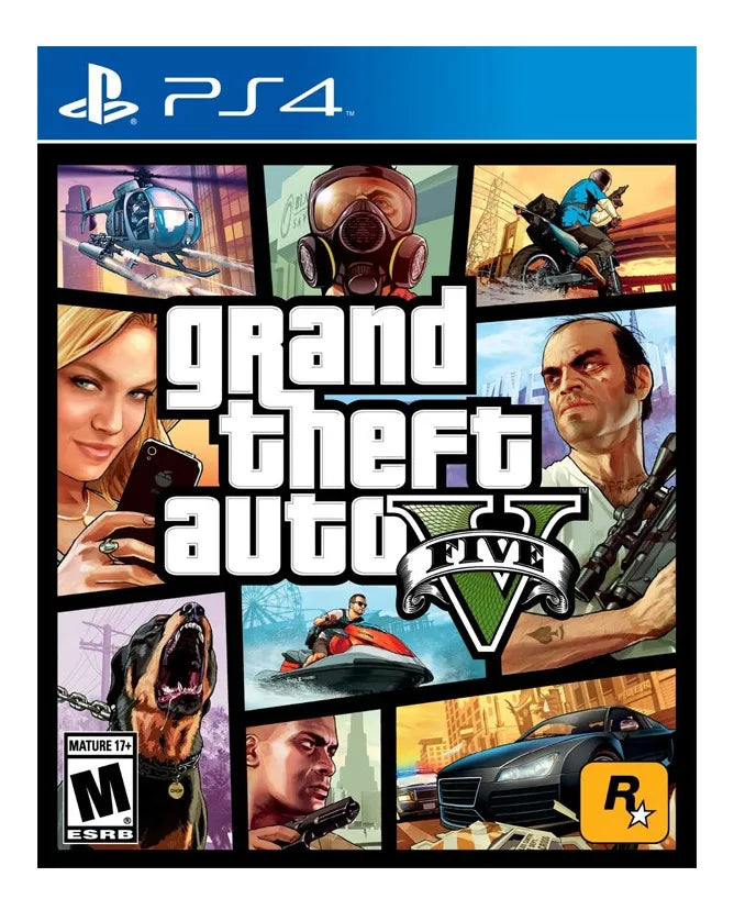 Grand Theft Auto V Standard Edition PS4 Físico ( semi novo)