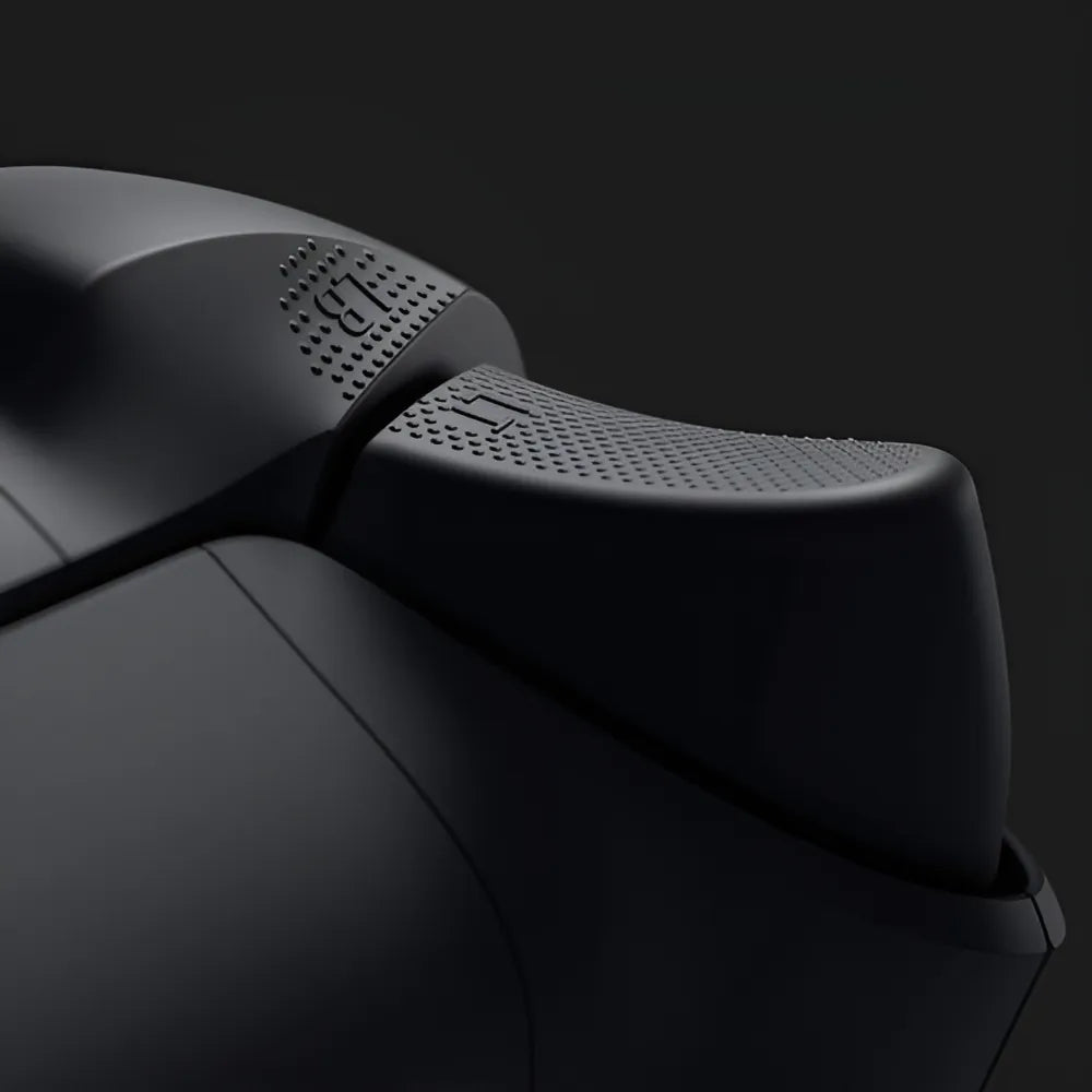 Controle Sem Fio Xbox Series X e S Microsoft, Carbon Black, Bluetooth, Preto