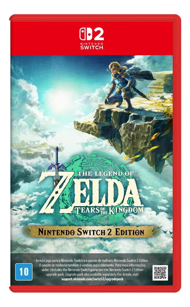 Jogo Legend Of Zelda Tears Of The Kingdom Desvende o Futuro de Hyrule para Switch 2 Nintendo