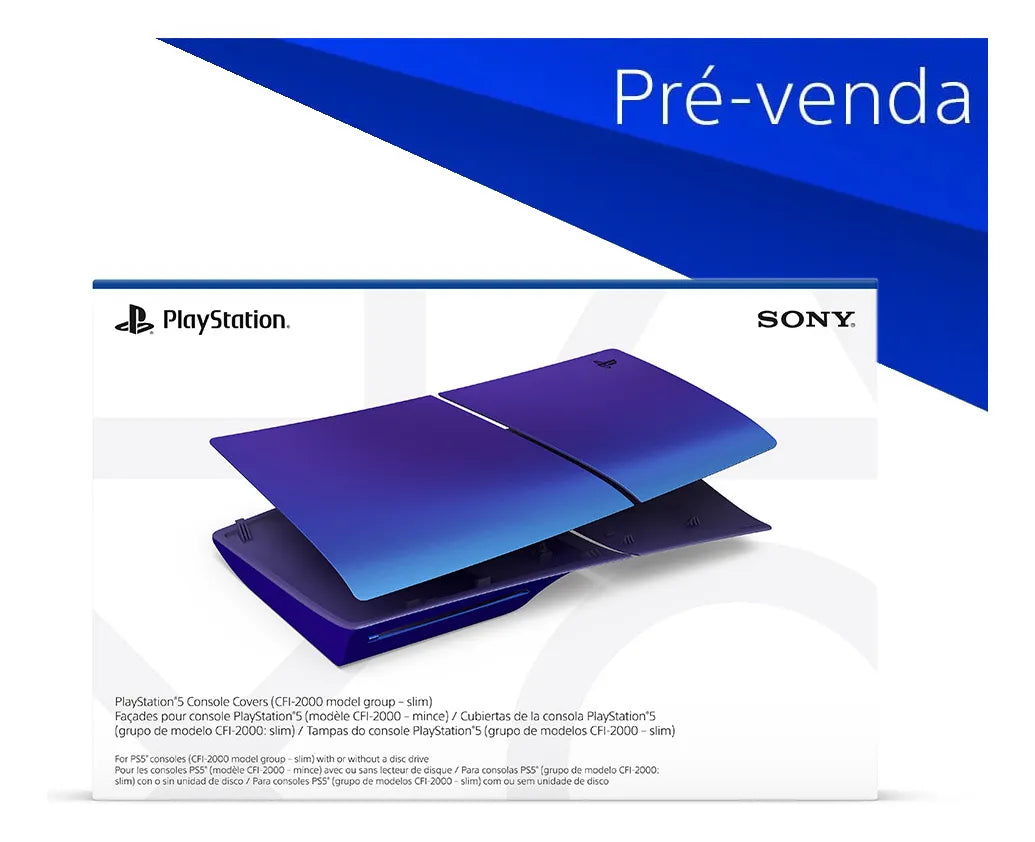 Tampa Do Console Playstation 5 Slim Chroma Indigo