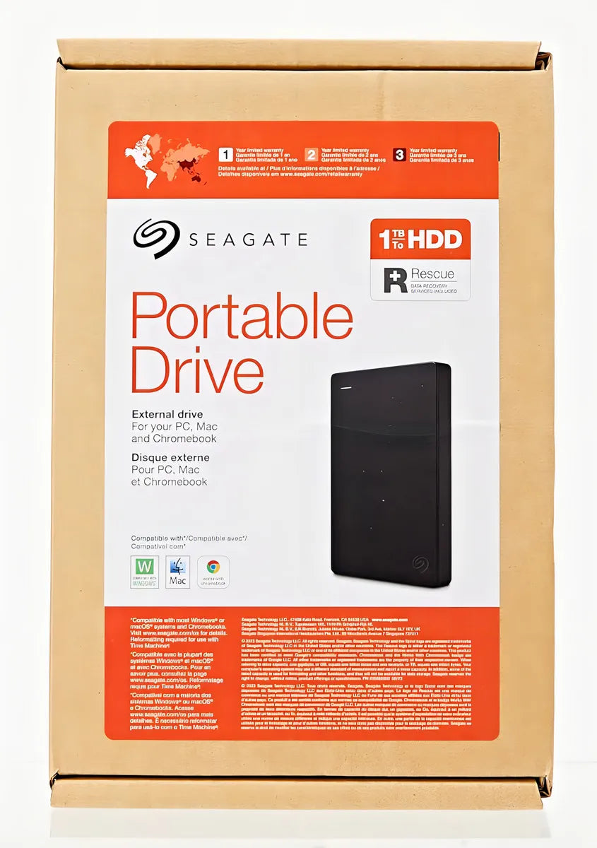 Hd Externo Portátil 1tb Seagate - Usb 3.0 - Stgx1000400