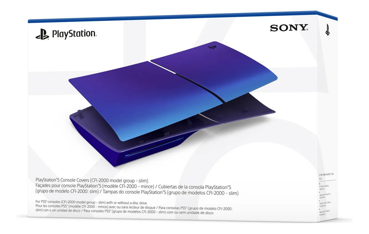 Tampa Do Console Playstation 5 Slim Chroma Indigo