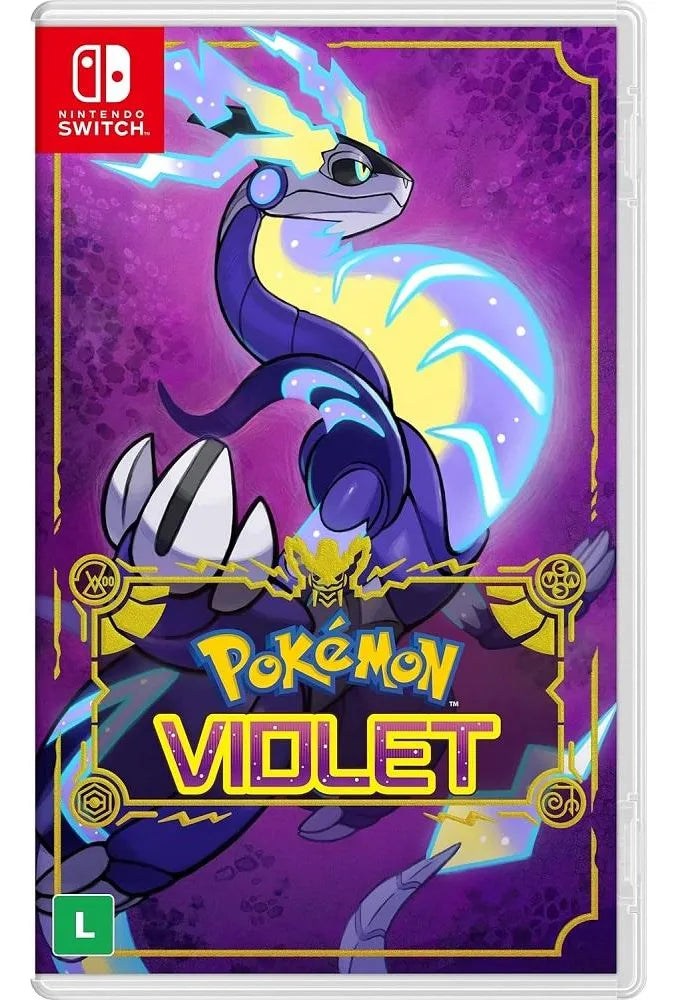 Nintendo Pokemon Violet Switch Br Midia Fisica