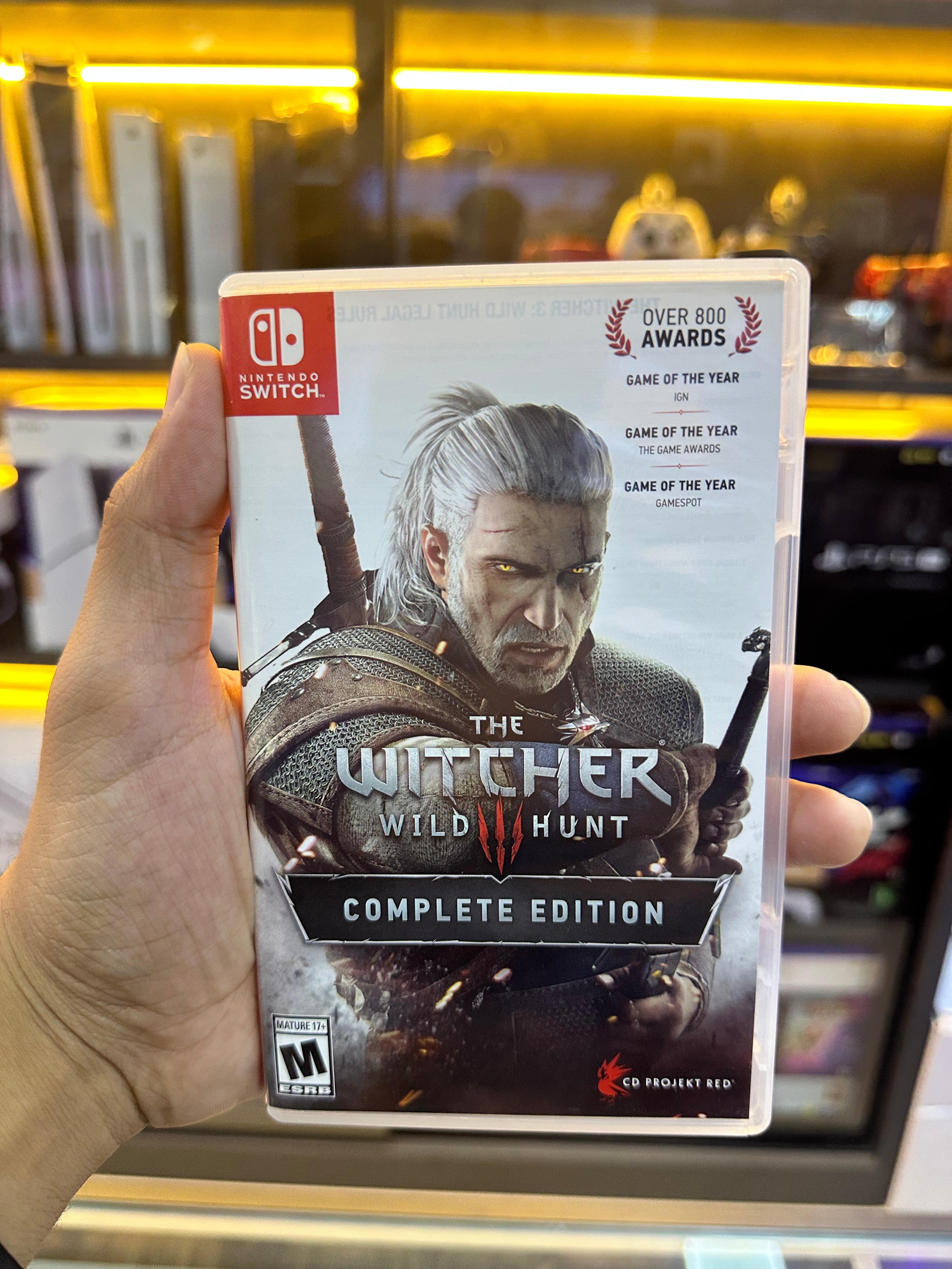 Witcher 3: Wild Hunt Complete Edition - Nintendo Switch (Seminovo)
