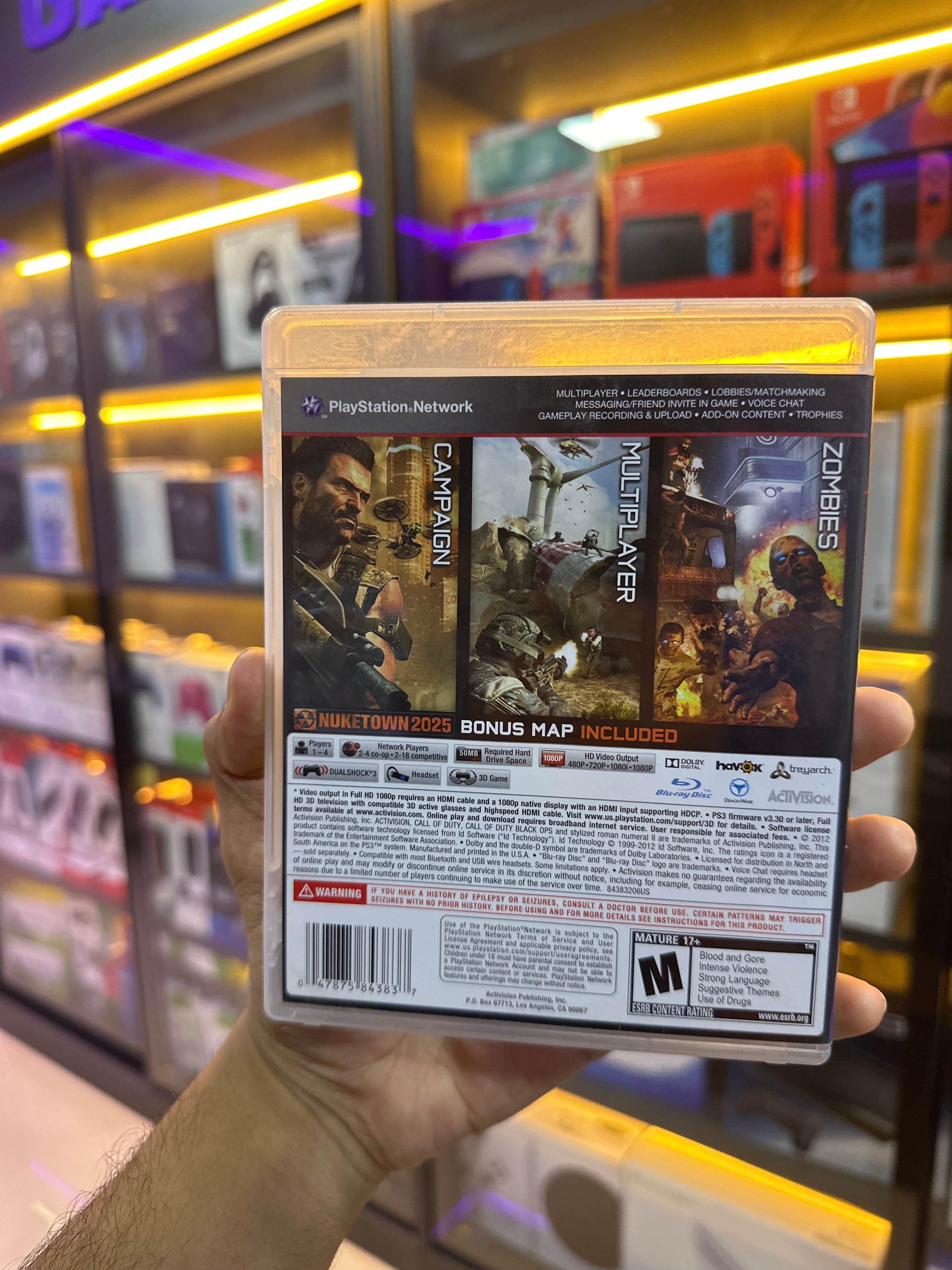 Call Of Duty Black Ops II Ps3 (Semi novo)