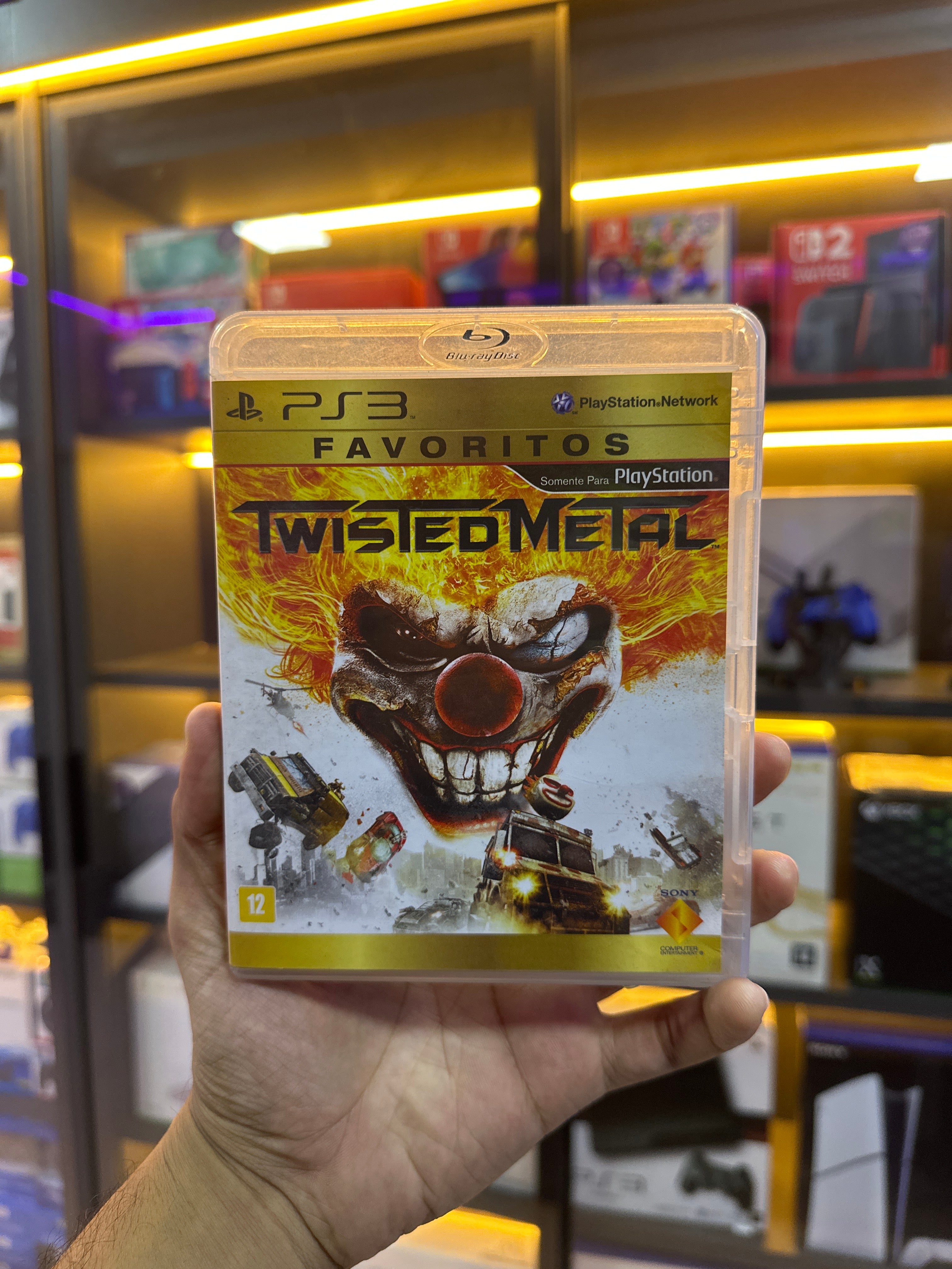 Twisted Metal PS3 Midia Fisica (seminovo)