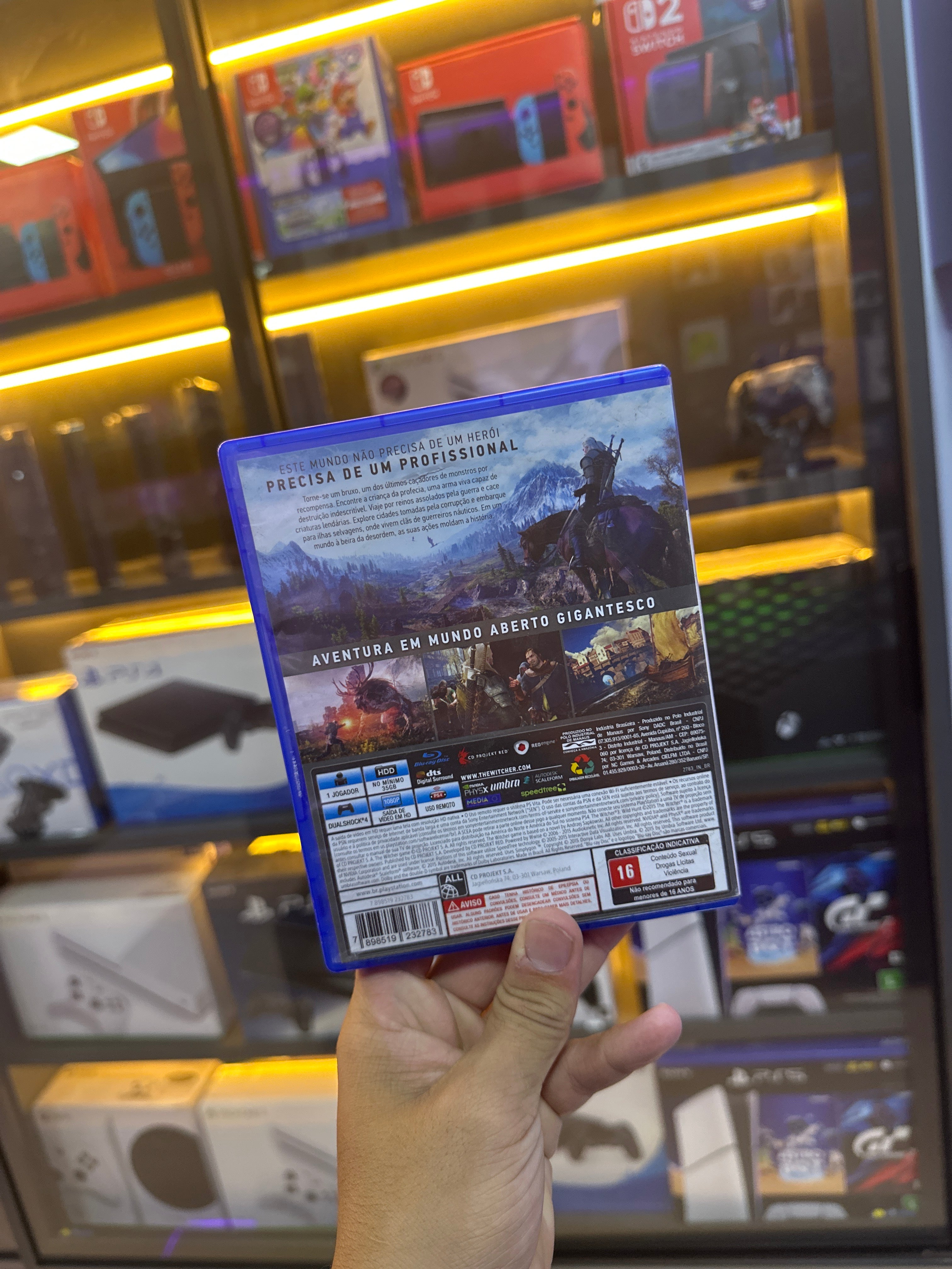 The Witcher 3 Wild Hunt Standard Edition PS4 (seminovo)