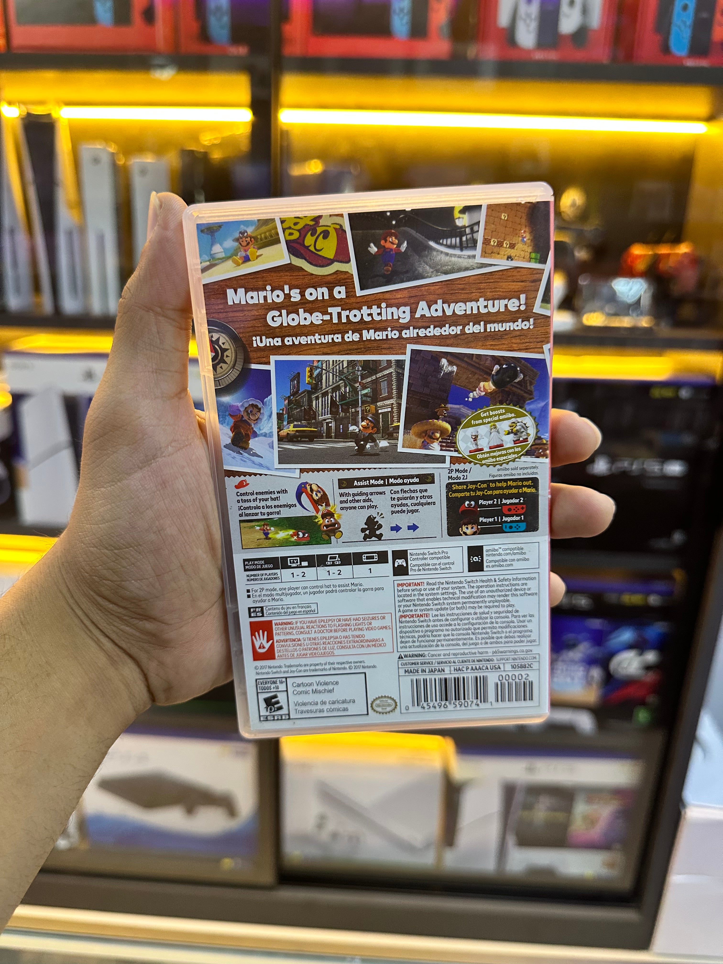 Nintendo, Jogo, Super Mario Odyssey, Nintendo Switch (seminovo)