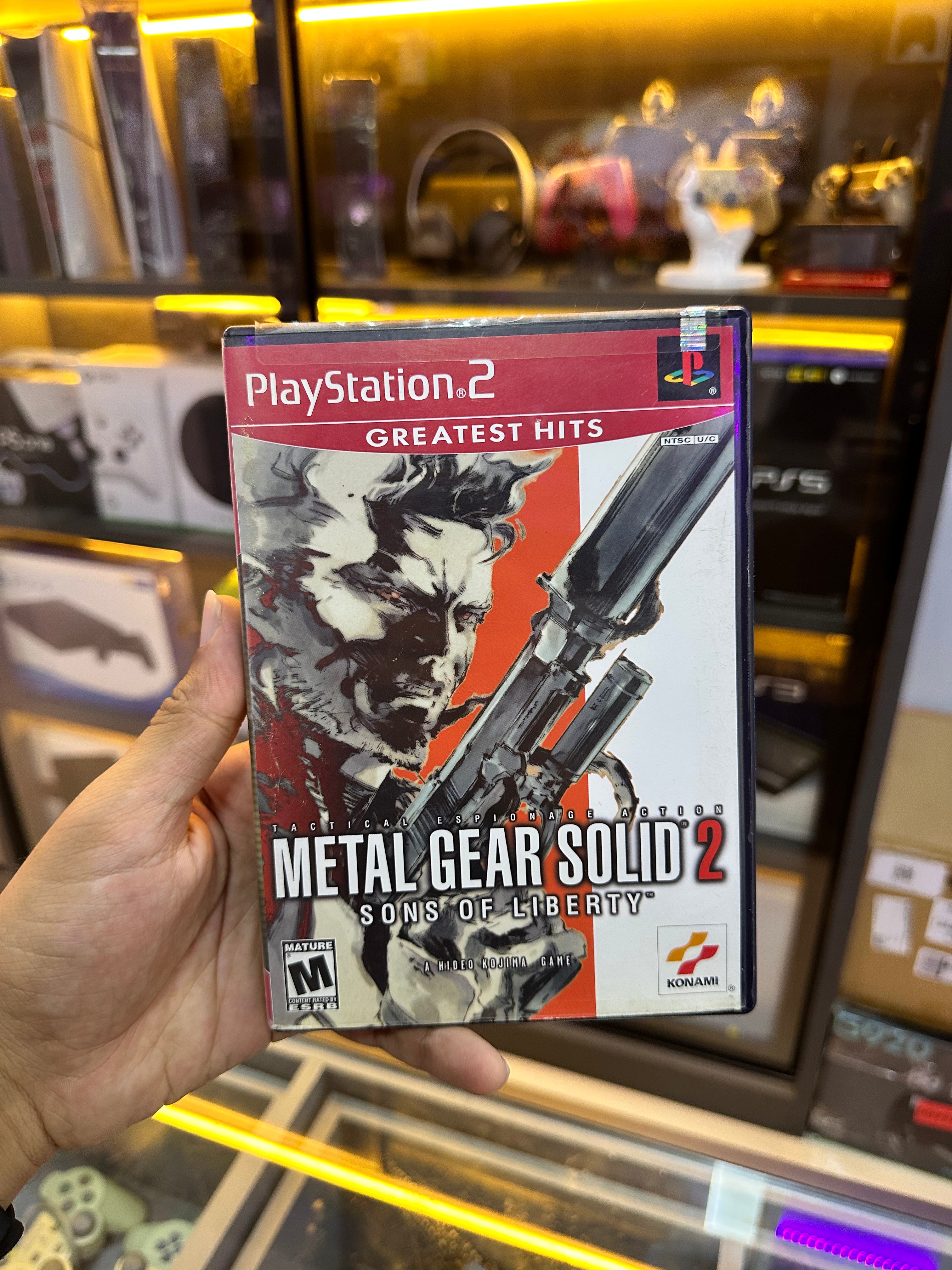 Metal Gear Solid 2 Sons Of Liberty - PS2 Mídia Física seminovo