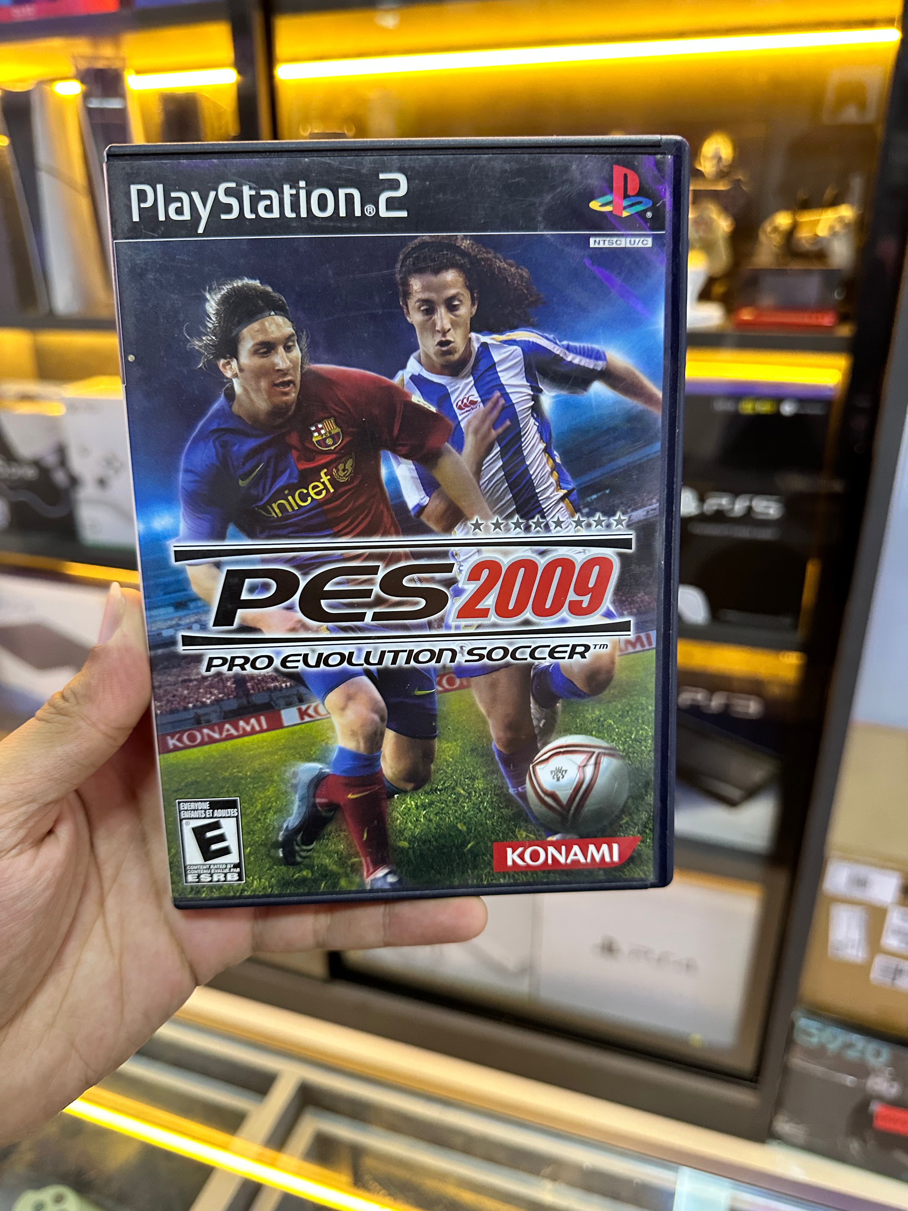 Jogo Pro Evolution Soccer 2009 (PES 09) - PS2 seminovo