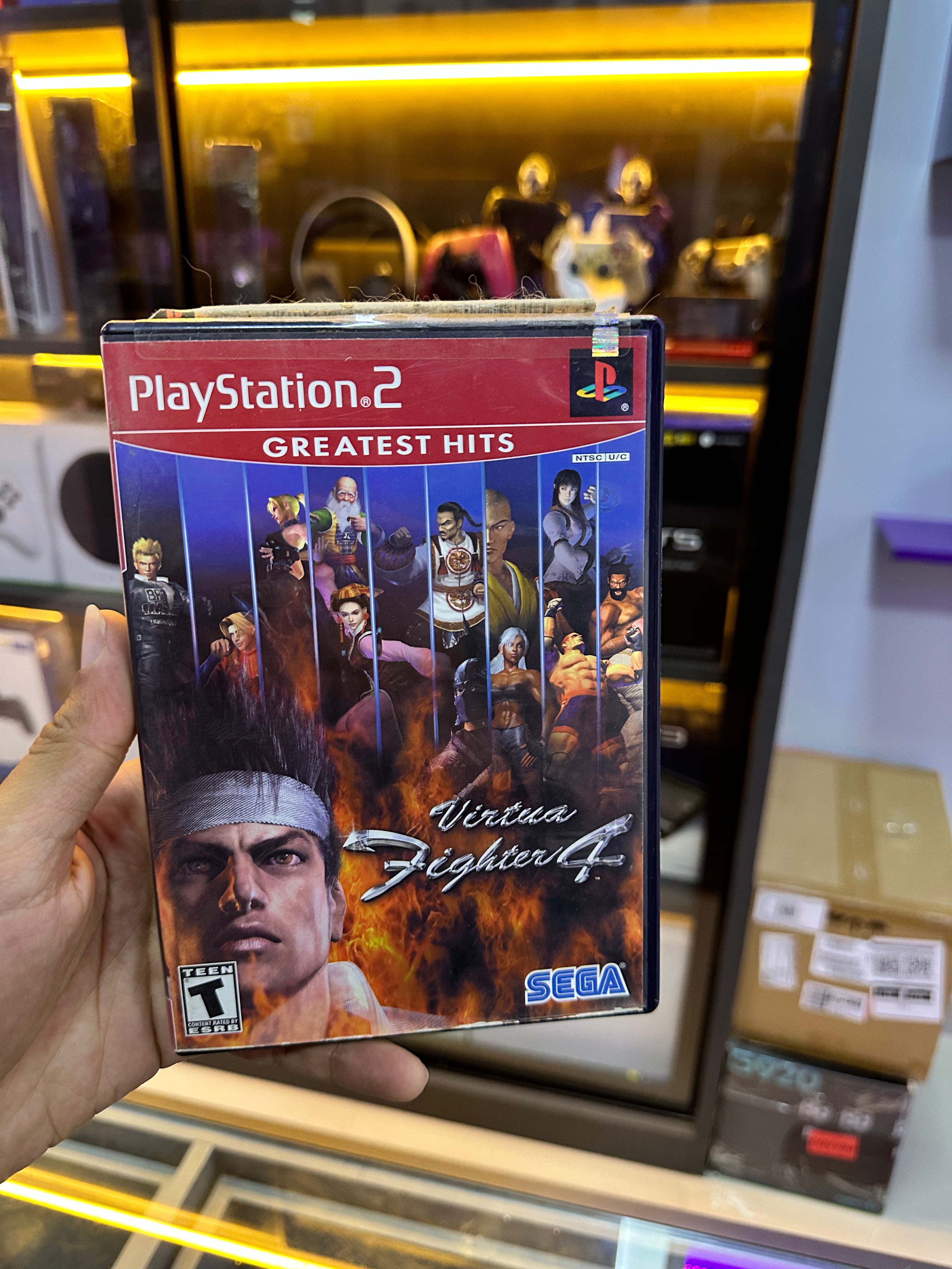 Jogo Virtua Fighter 4 - PS2 seminovo