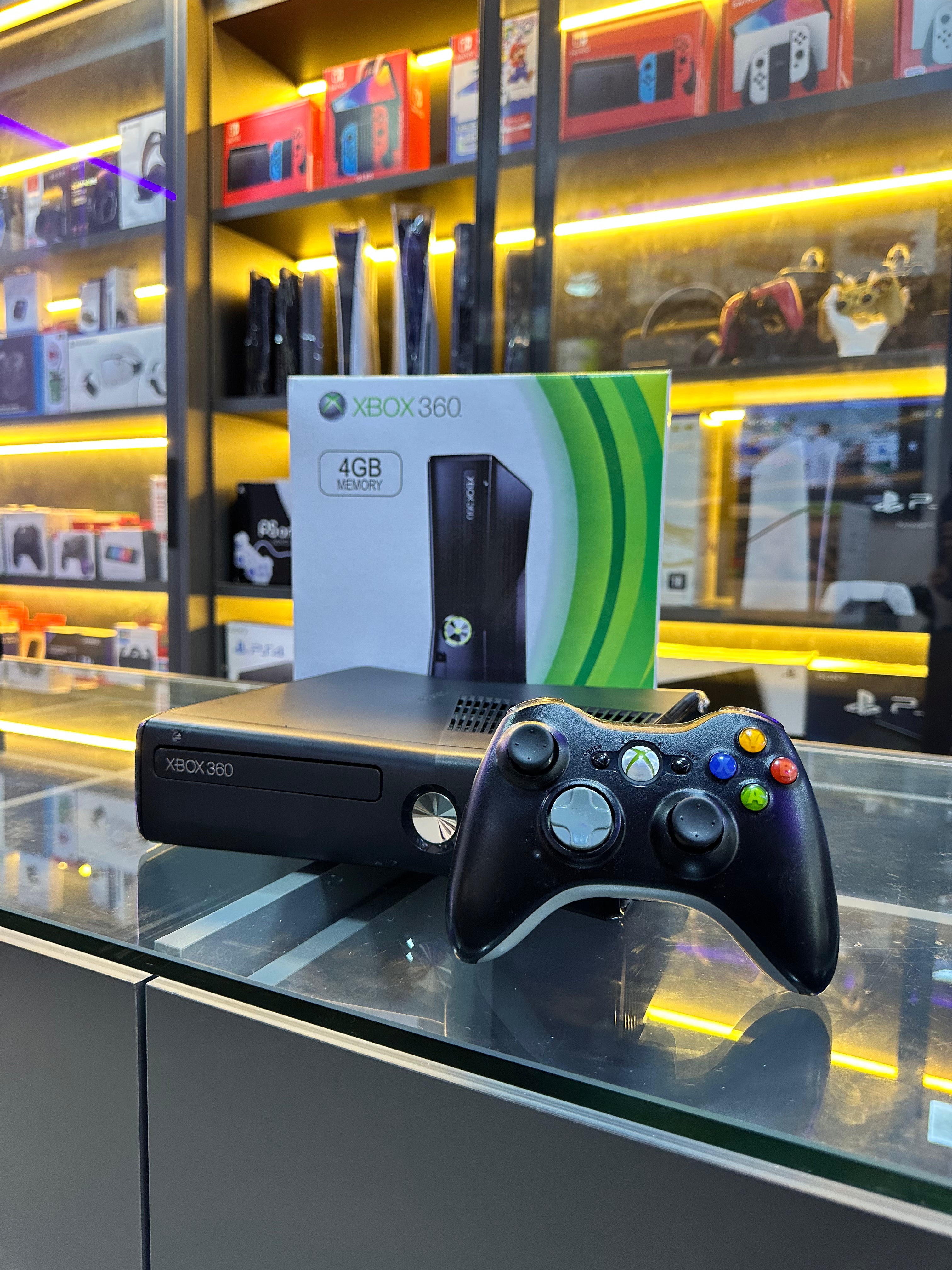 Xbox 360 desbloqueado + 1 controle + HD com 136 jogos