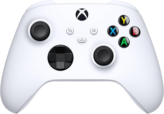 Controle Microsoft Xbox Robot White, Wireless, Branco