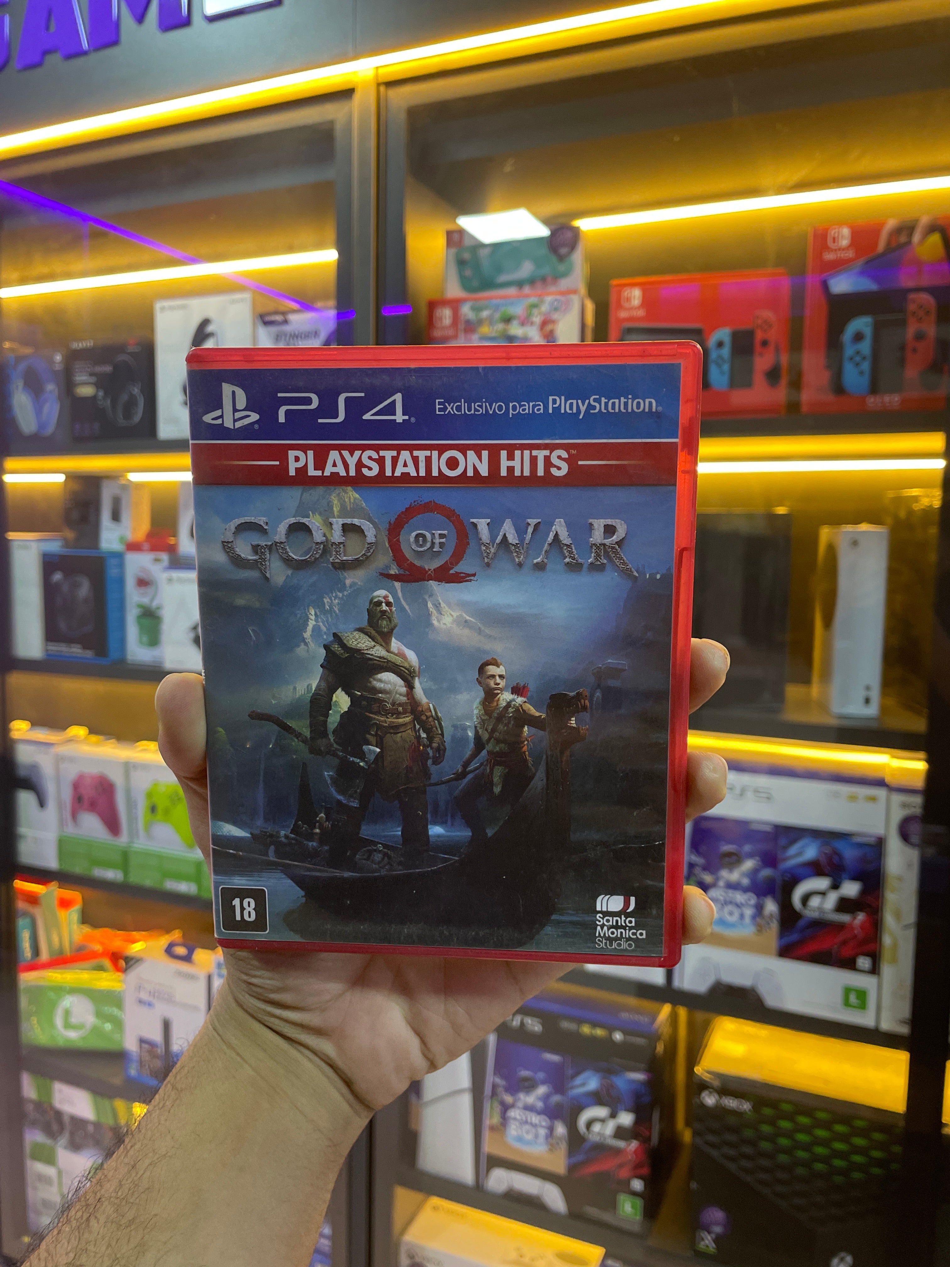 God of War 4 PS4 (Seminovo)