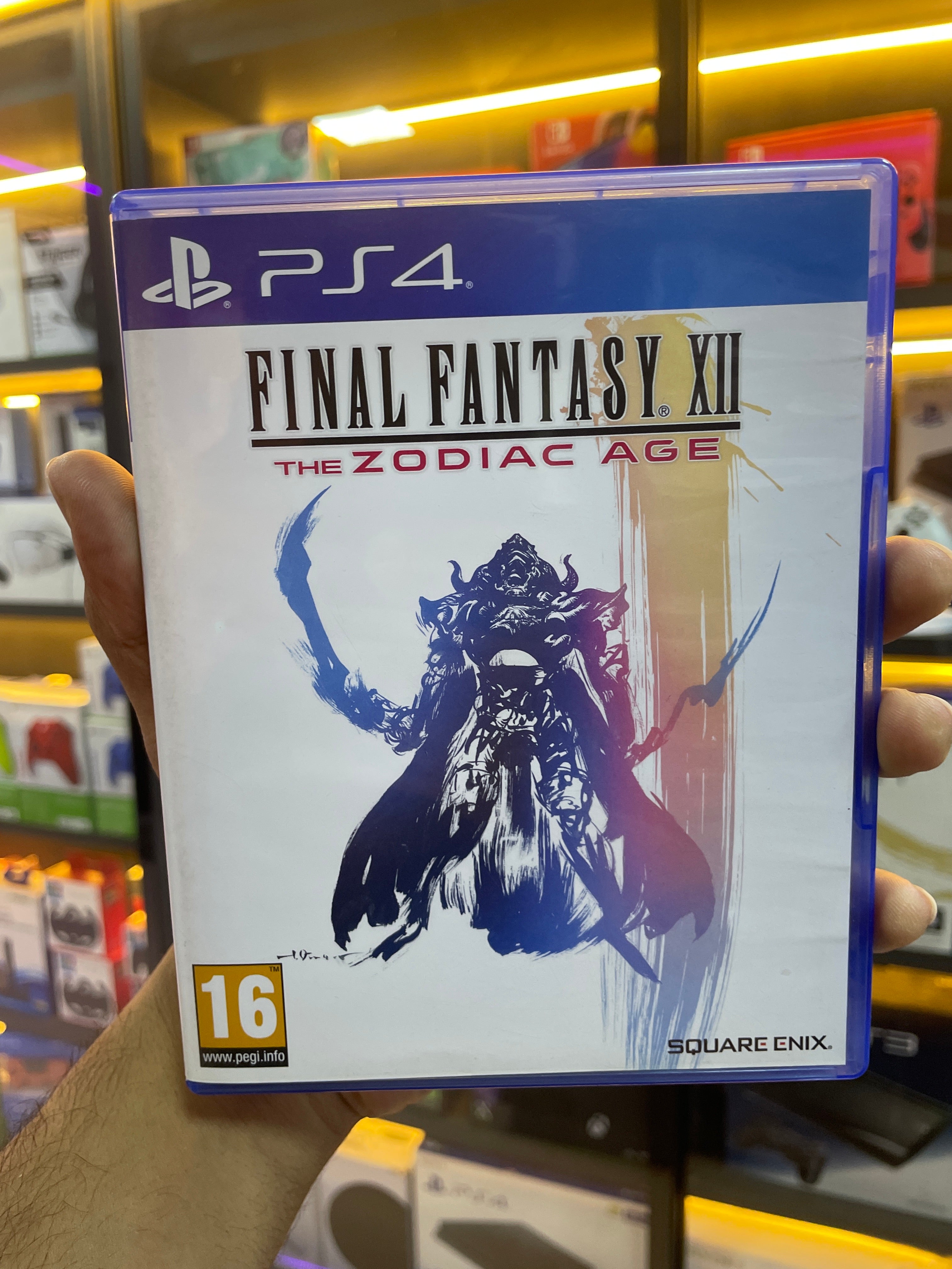 Jogo Final Fantasy XII: The Zodiac Age - PS4(semi novo)