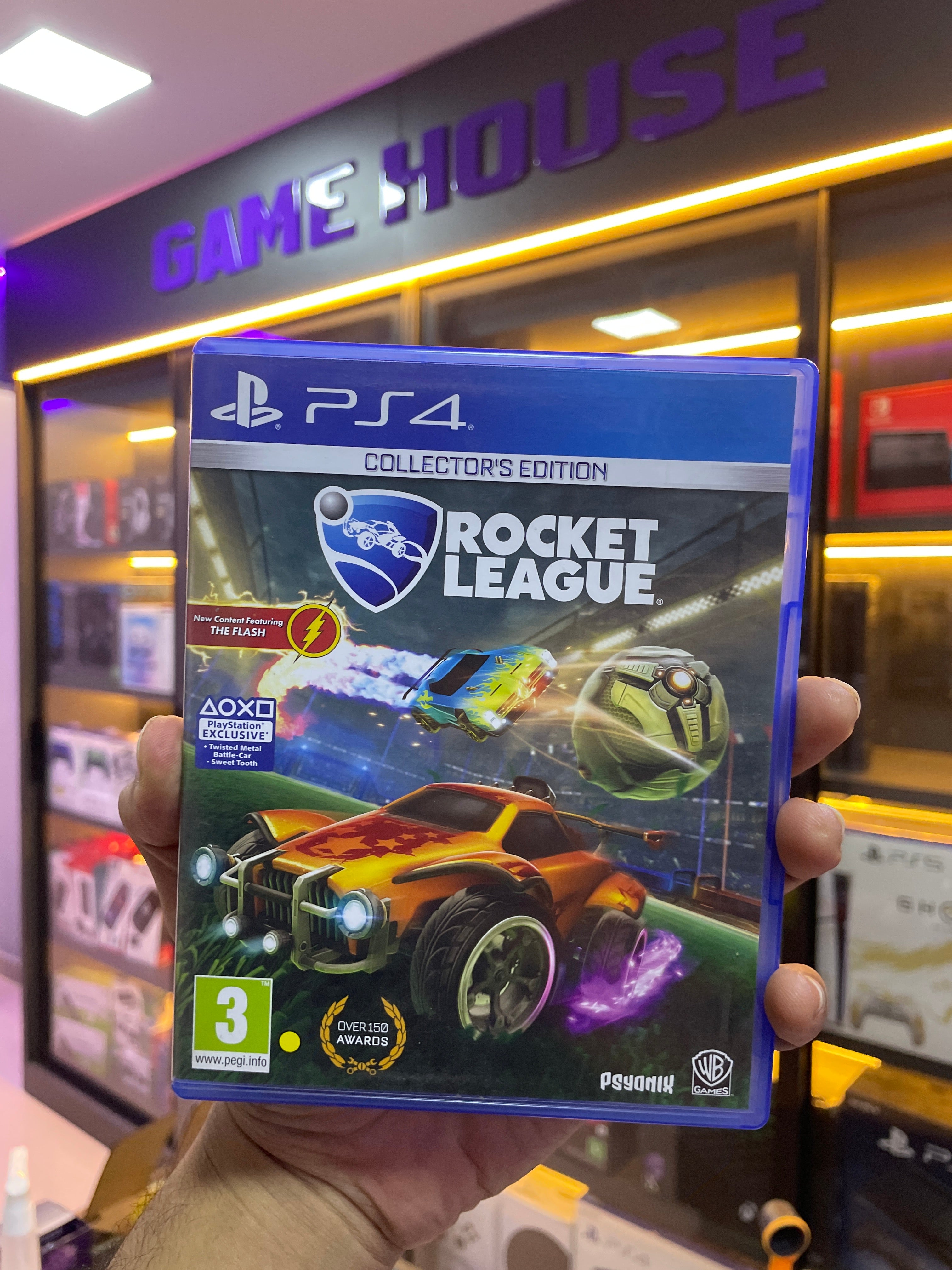 ROCKET LEAGUE PS4 Mídia física (seminovo)