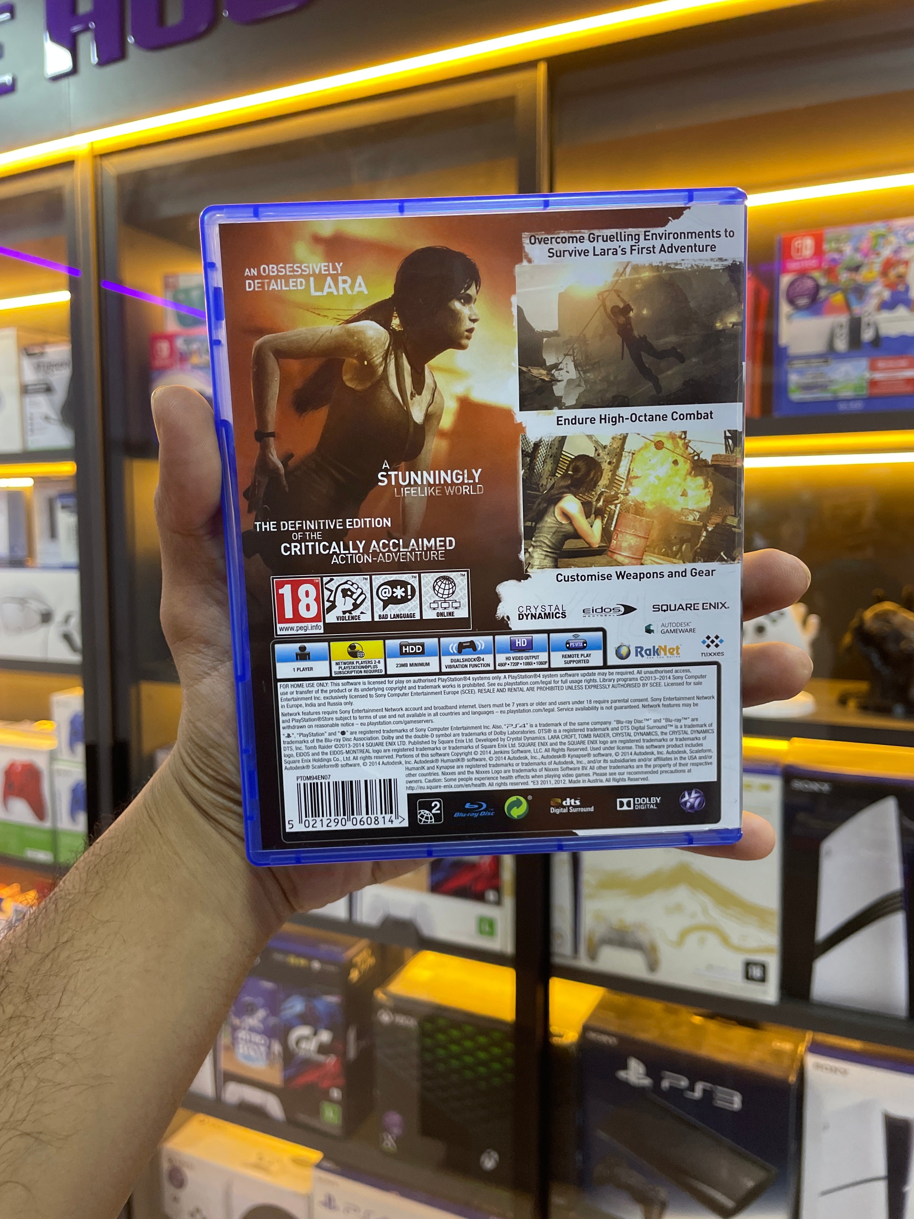Tomb Raider Definitive Edition Ps4 Mídia