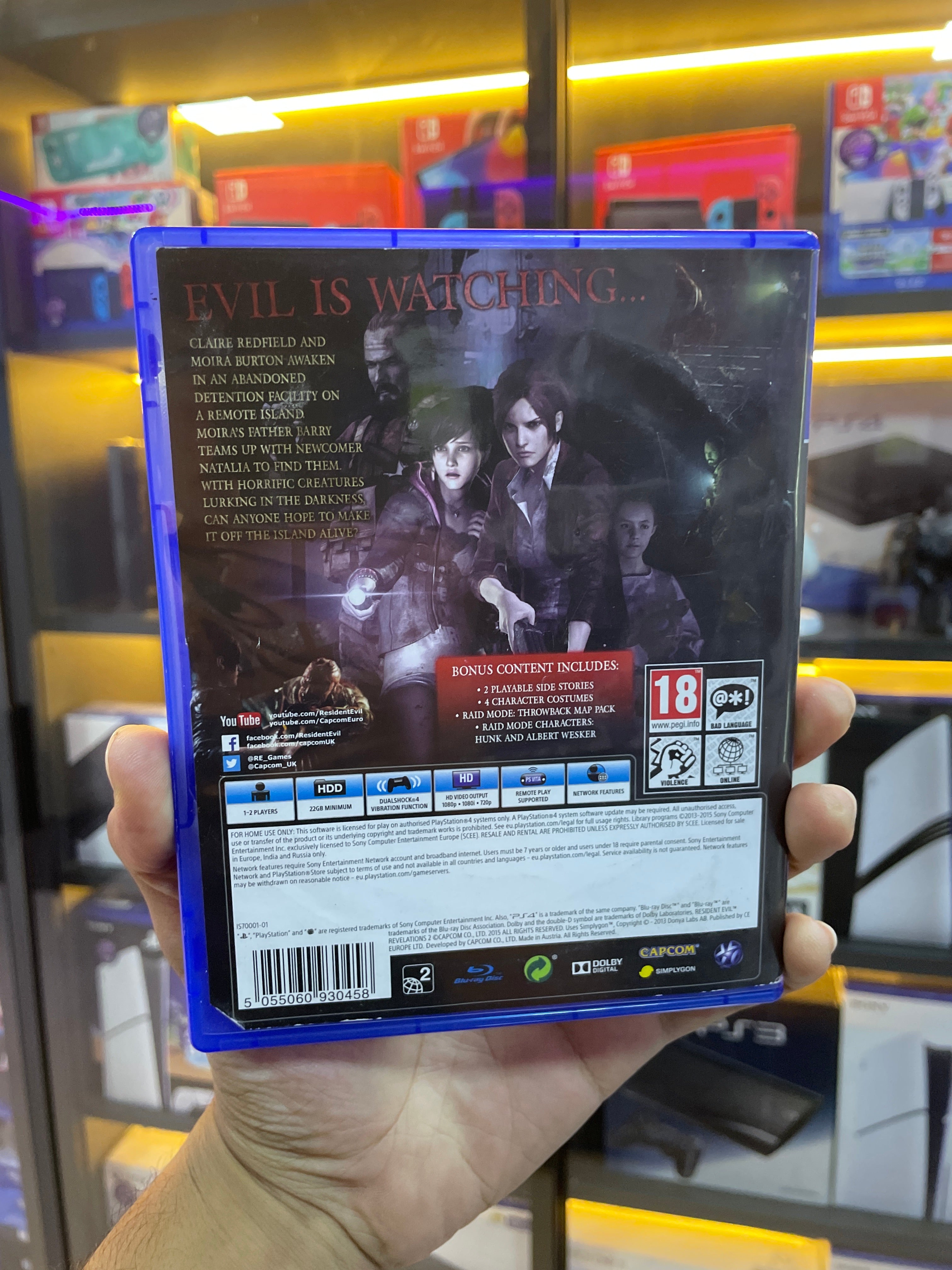 RESIDENT EVIL REVELATIONS 2 PS4 (Seminovo)