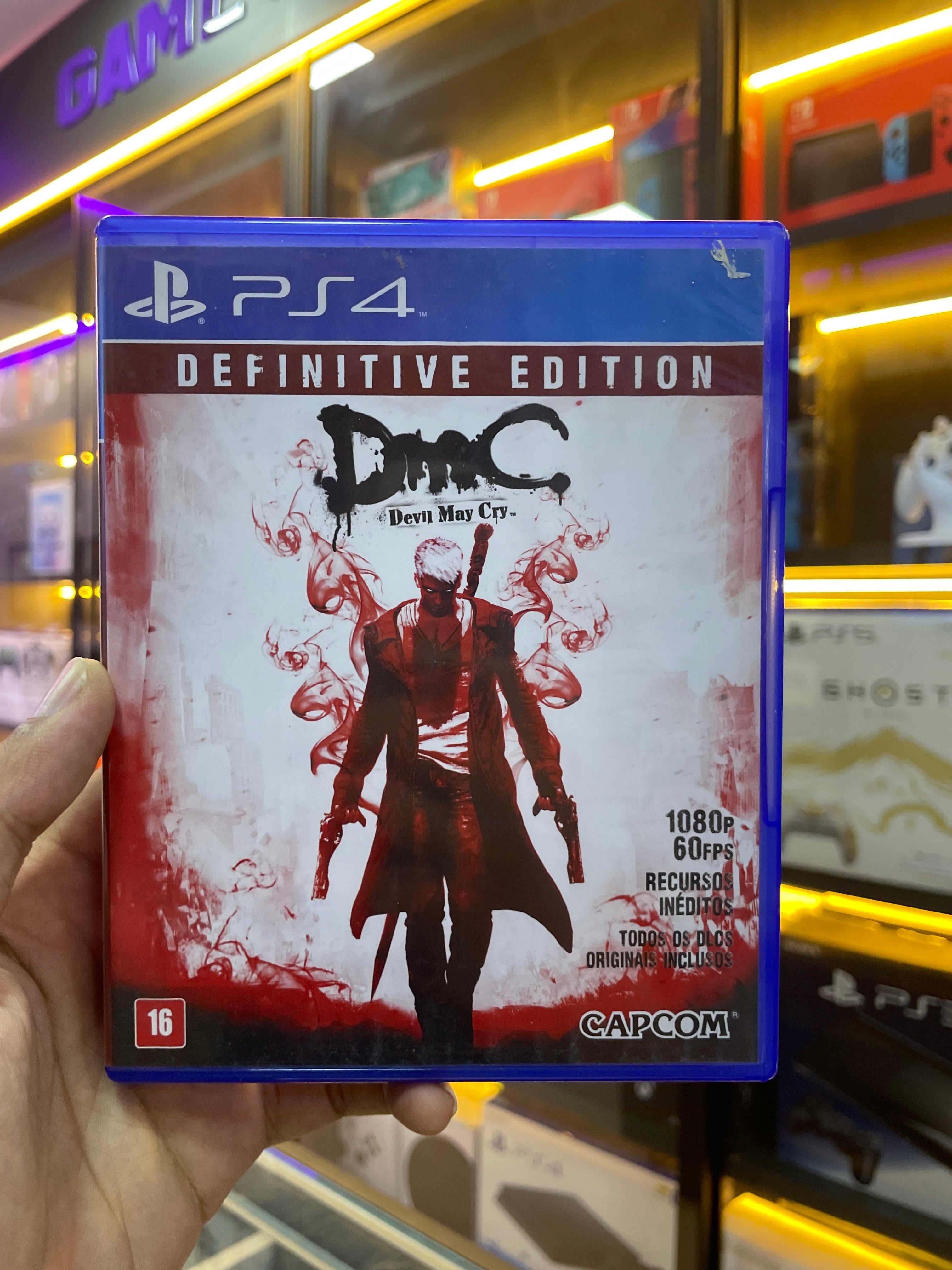 Jogo DMC Devil May Cry - PS4 (Seminovo)