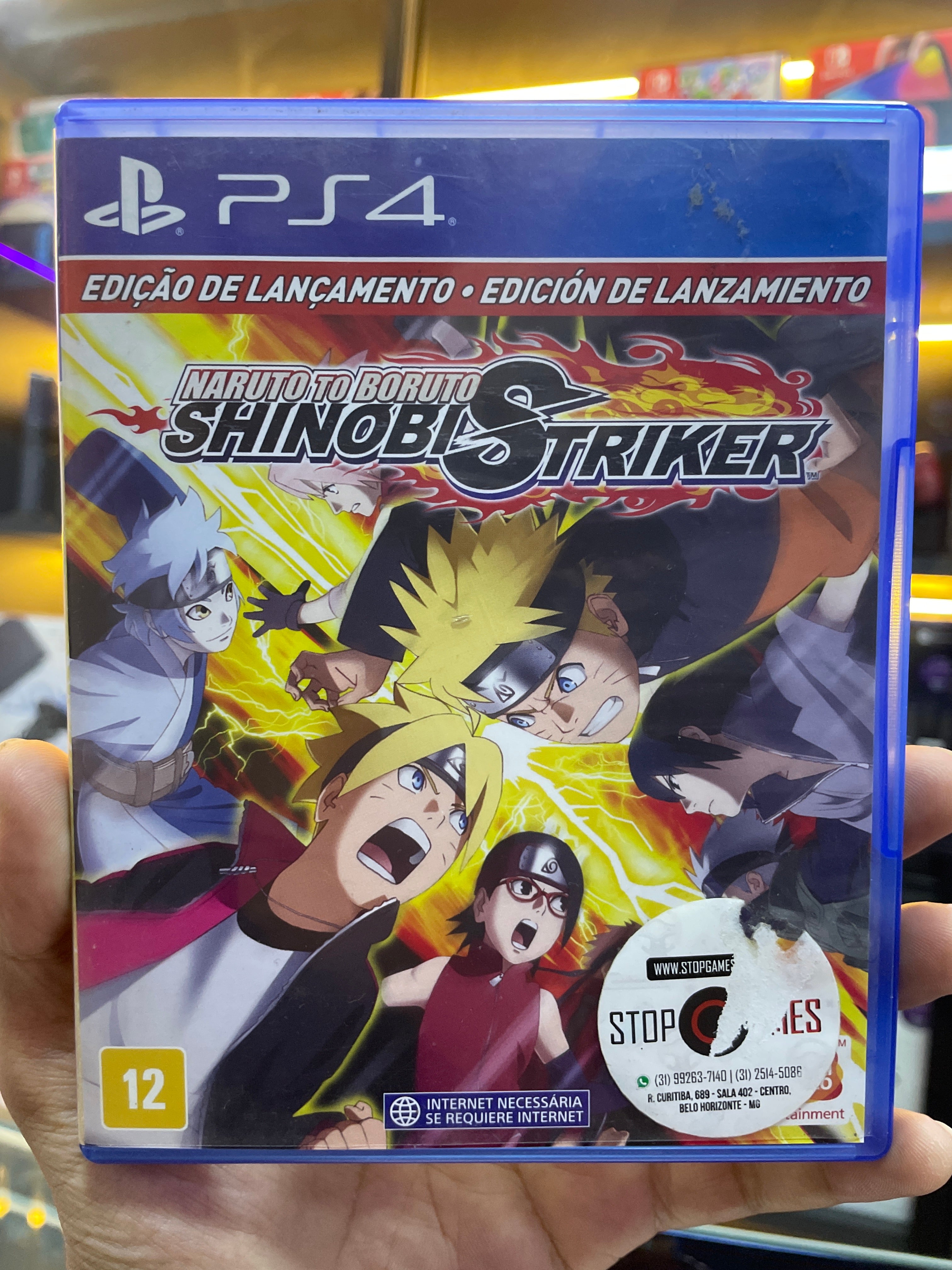 Naruto to Boruto Shinobi Striker - Ps4 (seminovo)