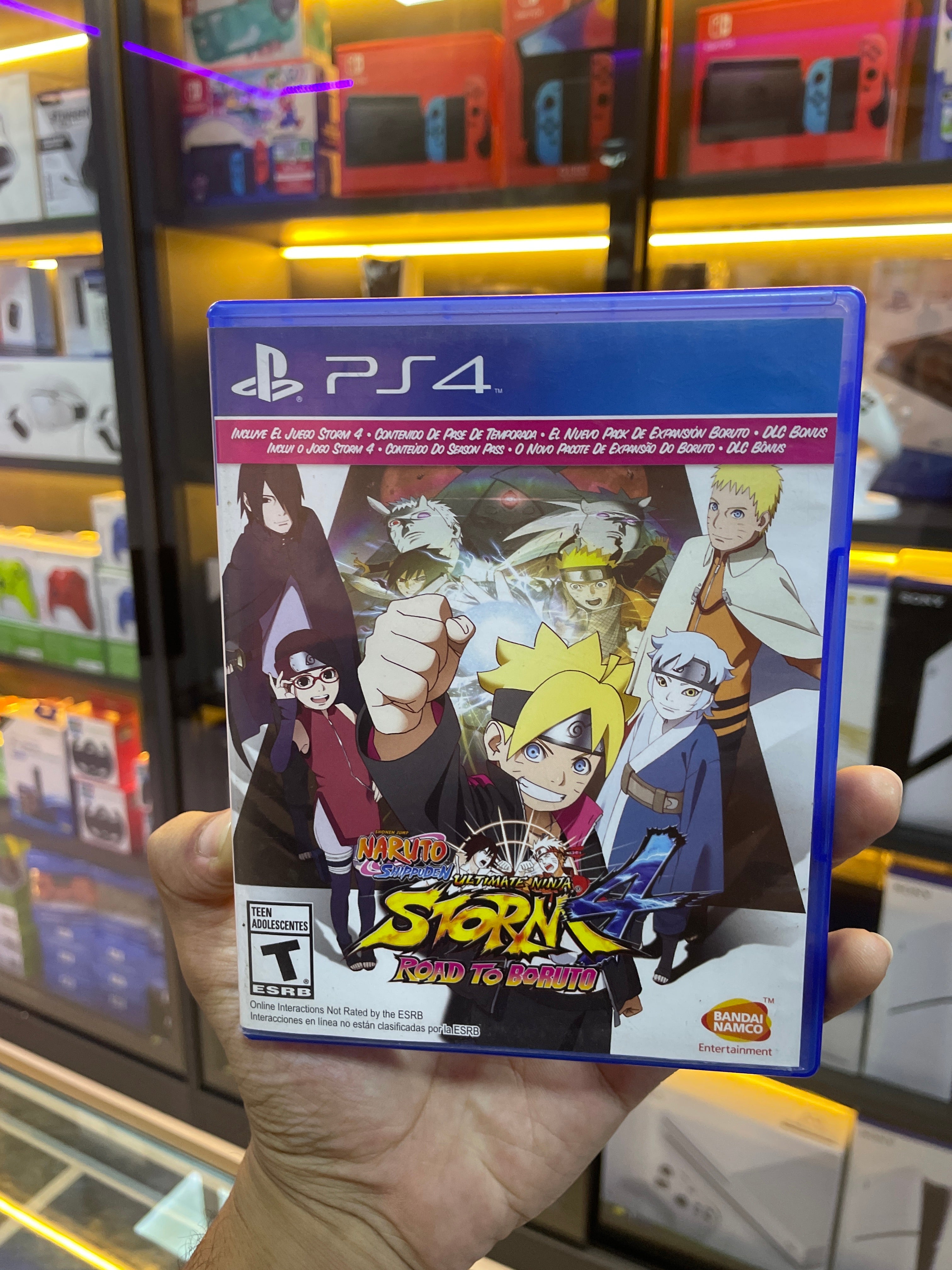 Naruto Shippuden: Ultimate Ninja Storm 4 Road To Boruto PS4 (Seminovo)