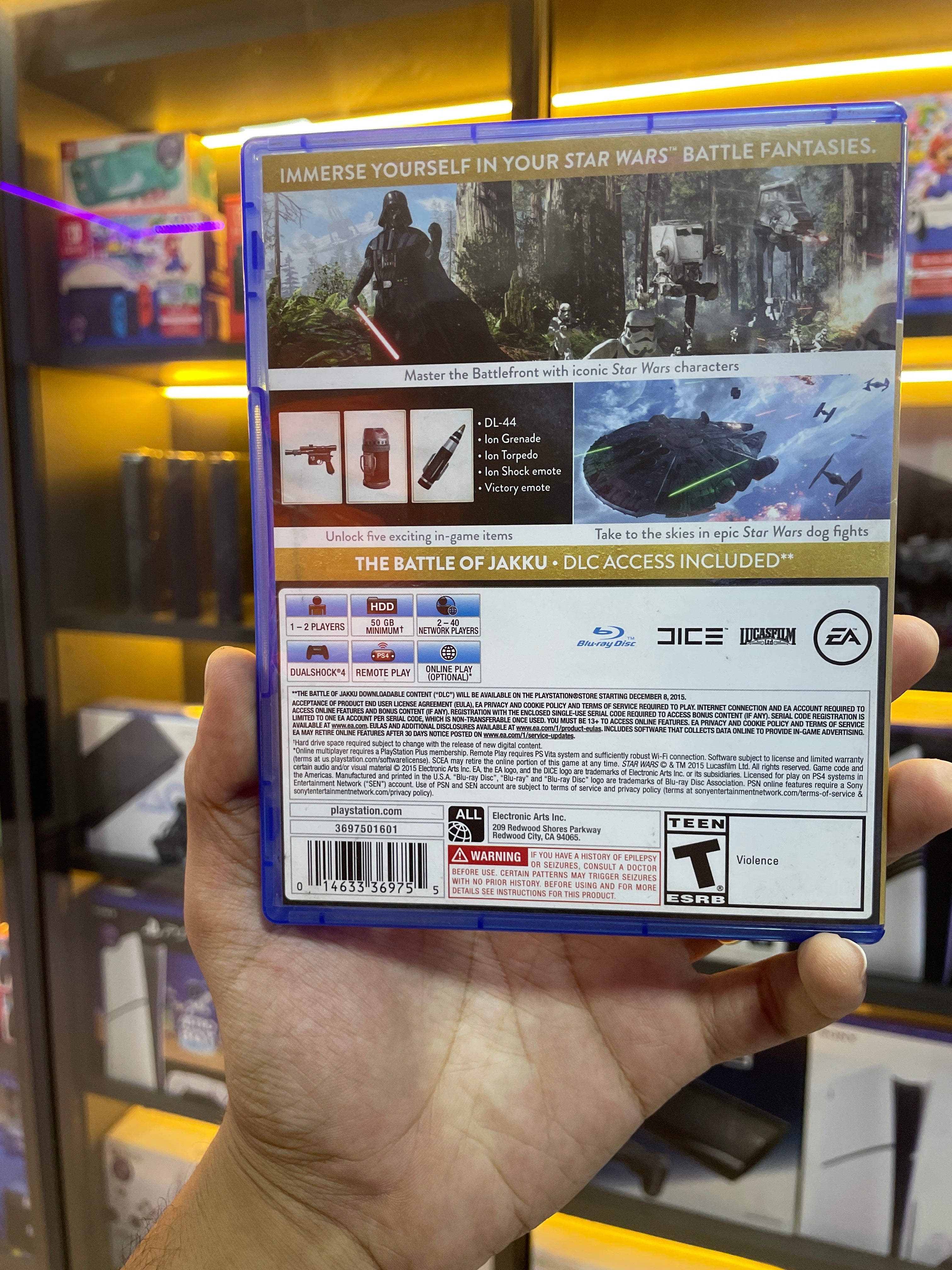 Star Wars Battlefront (Deluxe Edtion) Seminovo – PS4