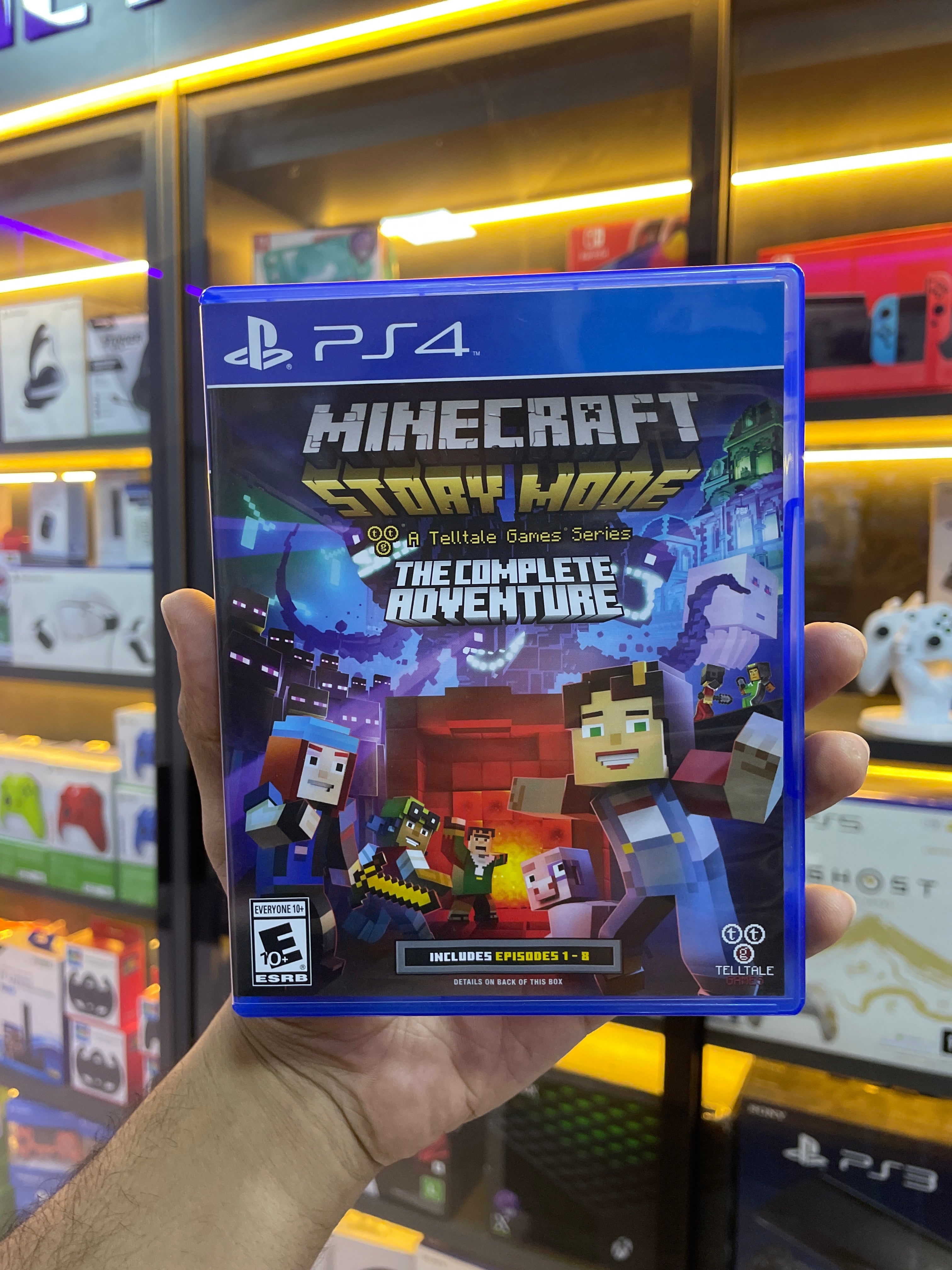 Jogo Minecraft: Story Mode (The Complete Adventure) - PS4 (Seminovo)