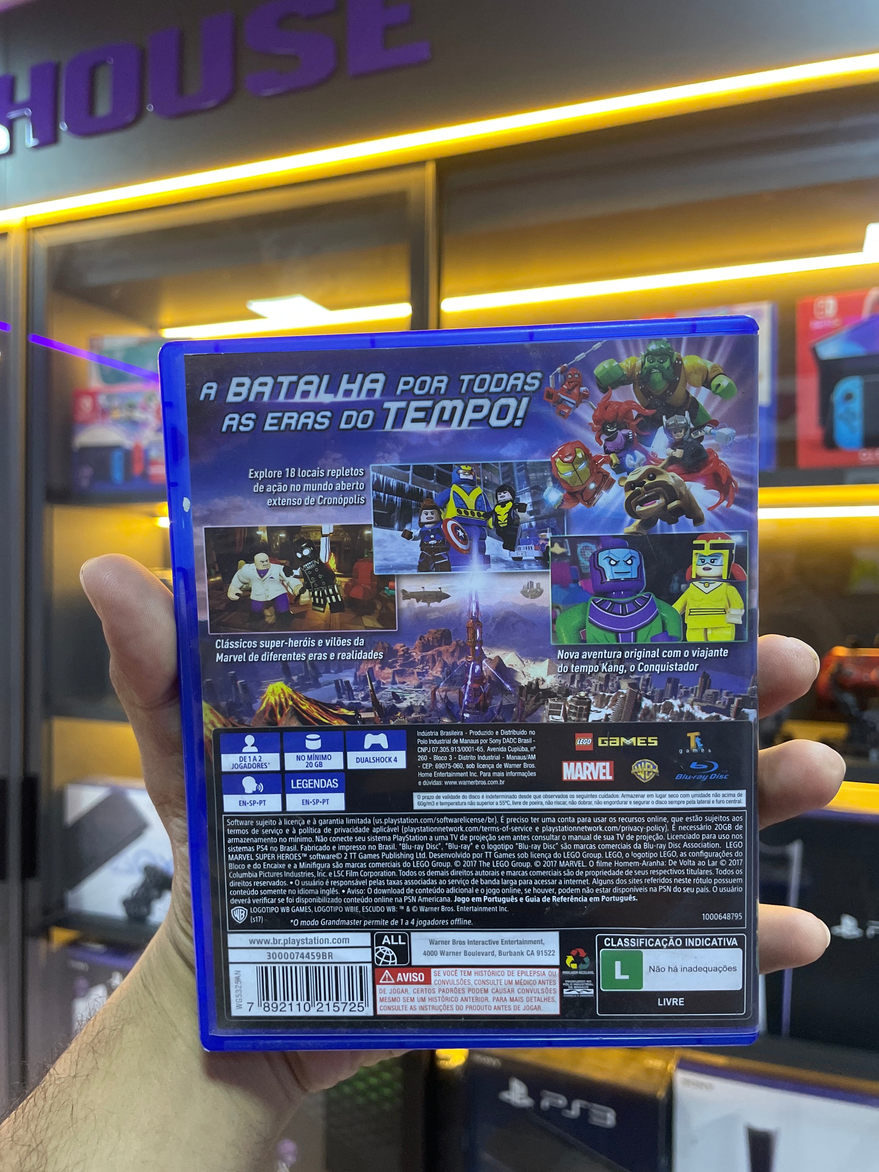 LEGO Marvel Super Heroes 2 Ps4 (Seminovo) (Jogo Mídia Física)
