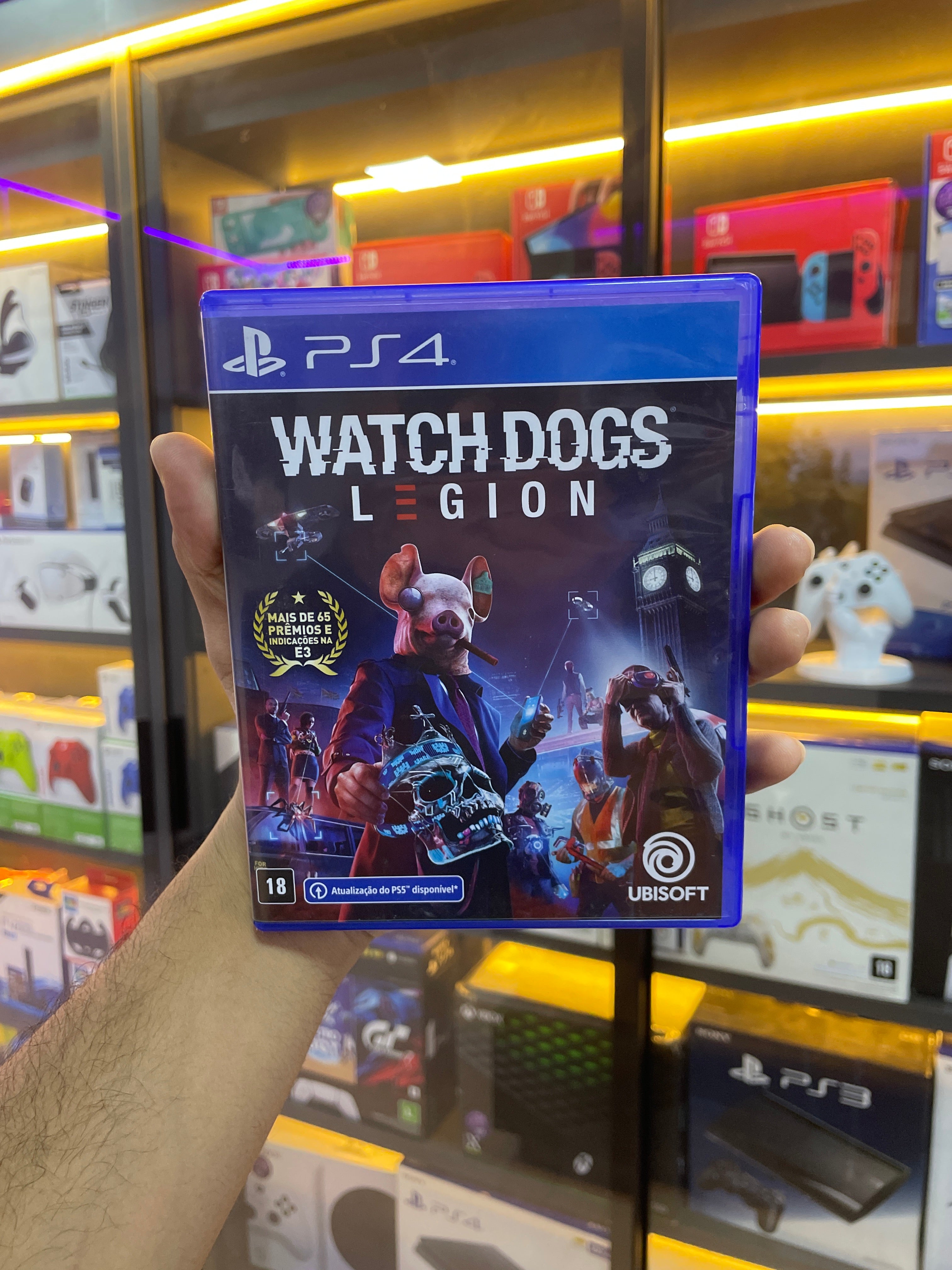 WATCH DOGS LEGION - PS4 (Seminovo)
