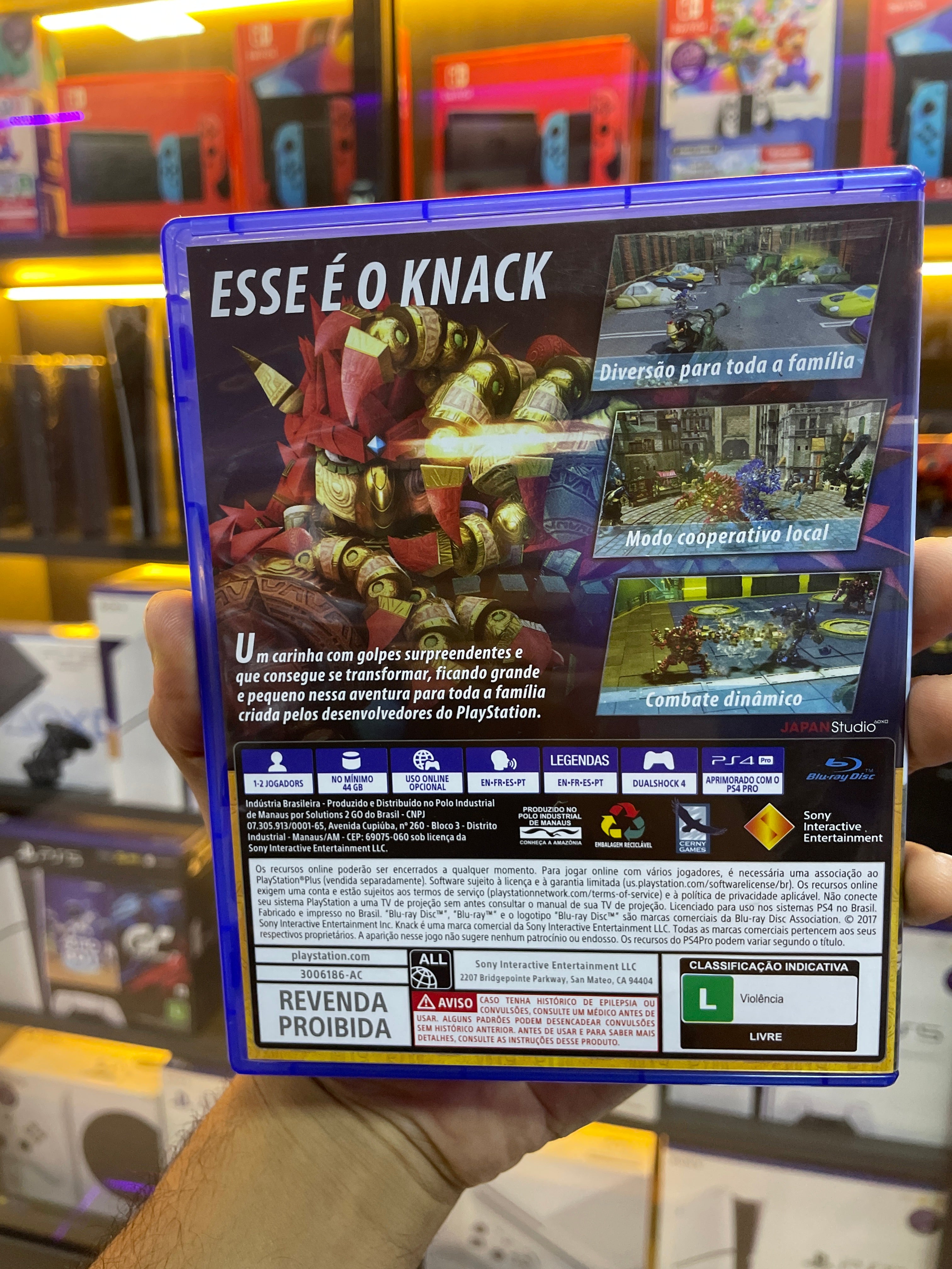 Knack II Ps4 (seminovo) (Jogo Mídia Física)