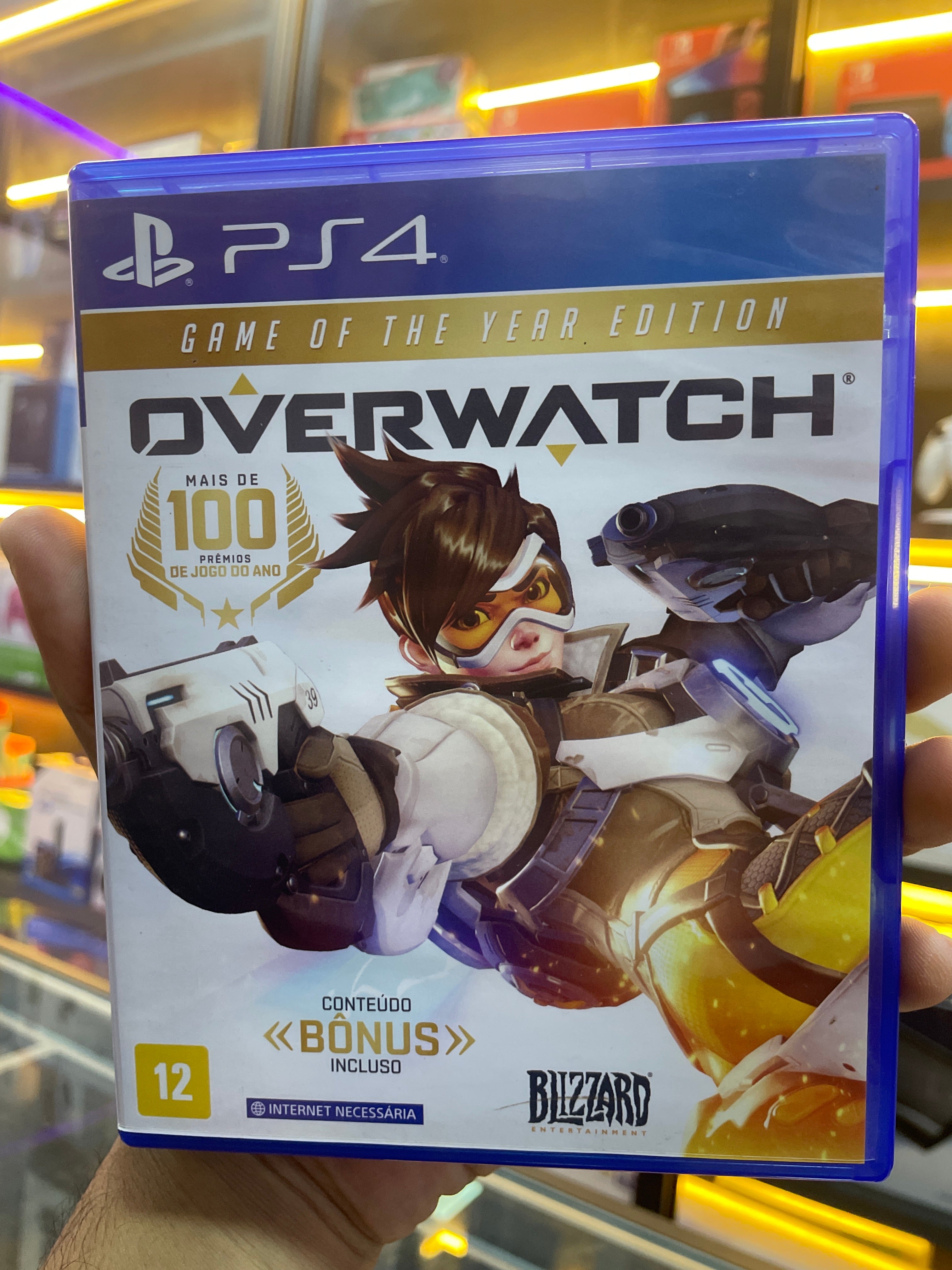 Jogo Overwatch - PS4 Mídia física (seminovo)