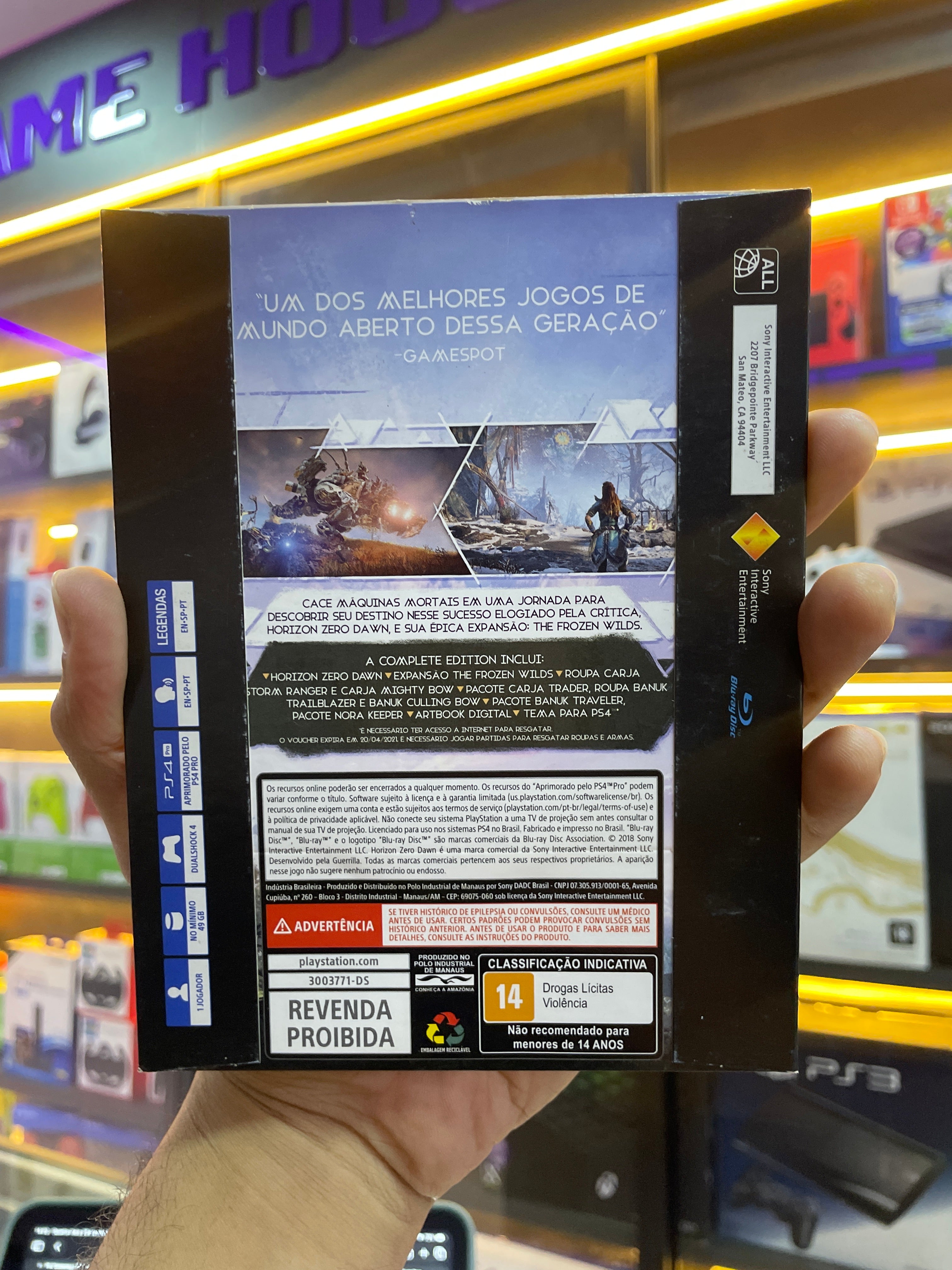 Horizon Zero Dawn Complete Edition Playstation Hits Ps4 (seminovo) (Jogo Mídia Física)
