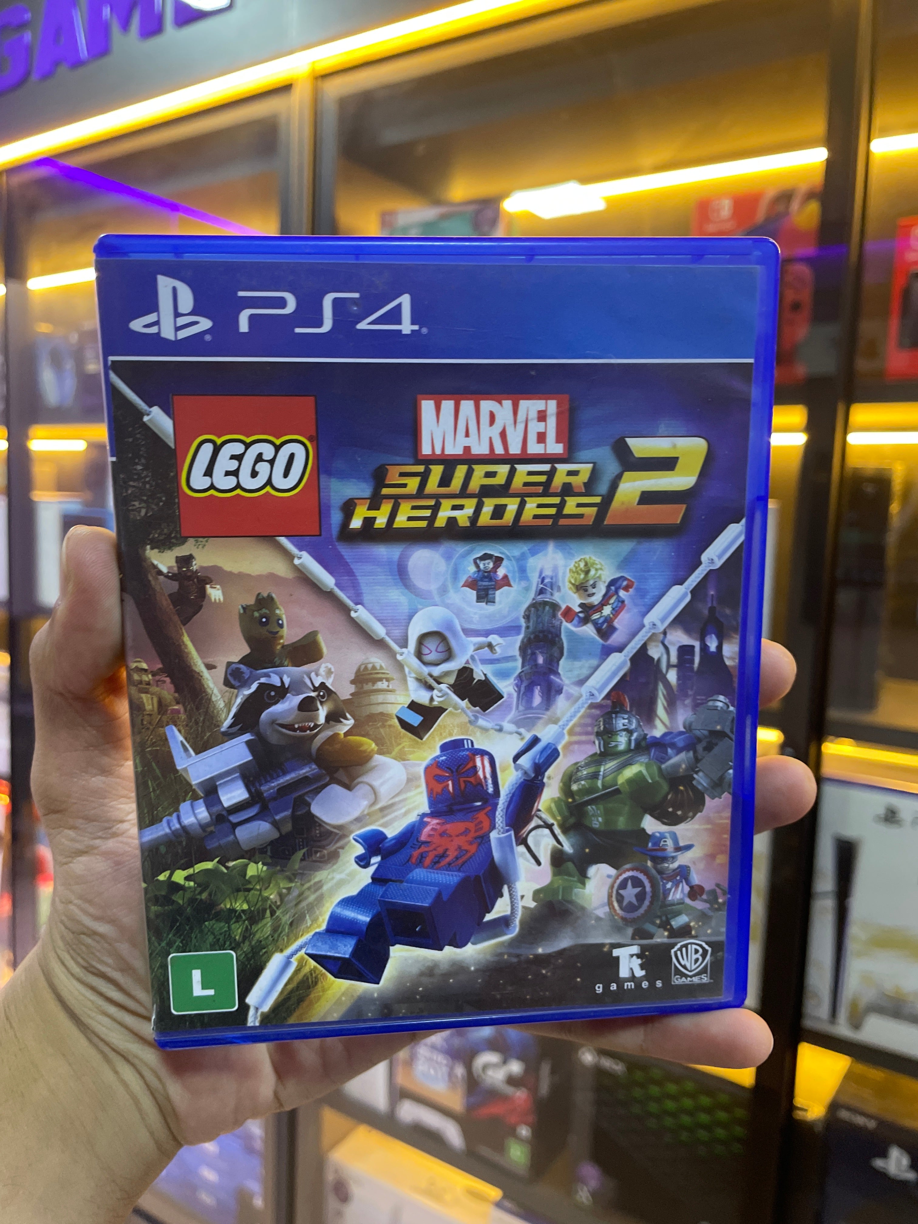 LEGO Marvel Super Heroes 2 Ps4 (Seminovo) (Jogo Mídia Física)