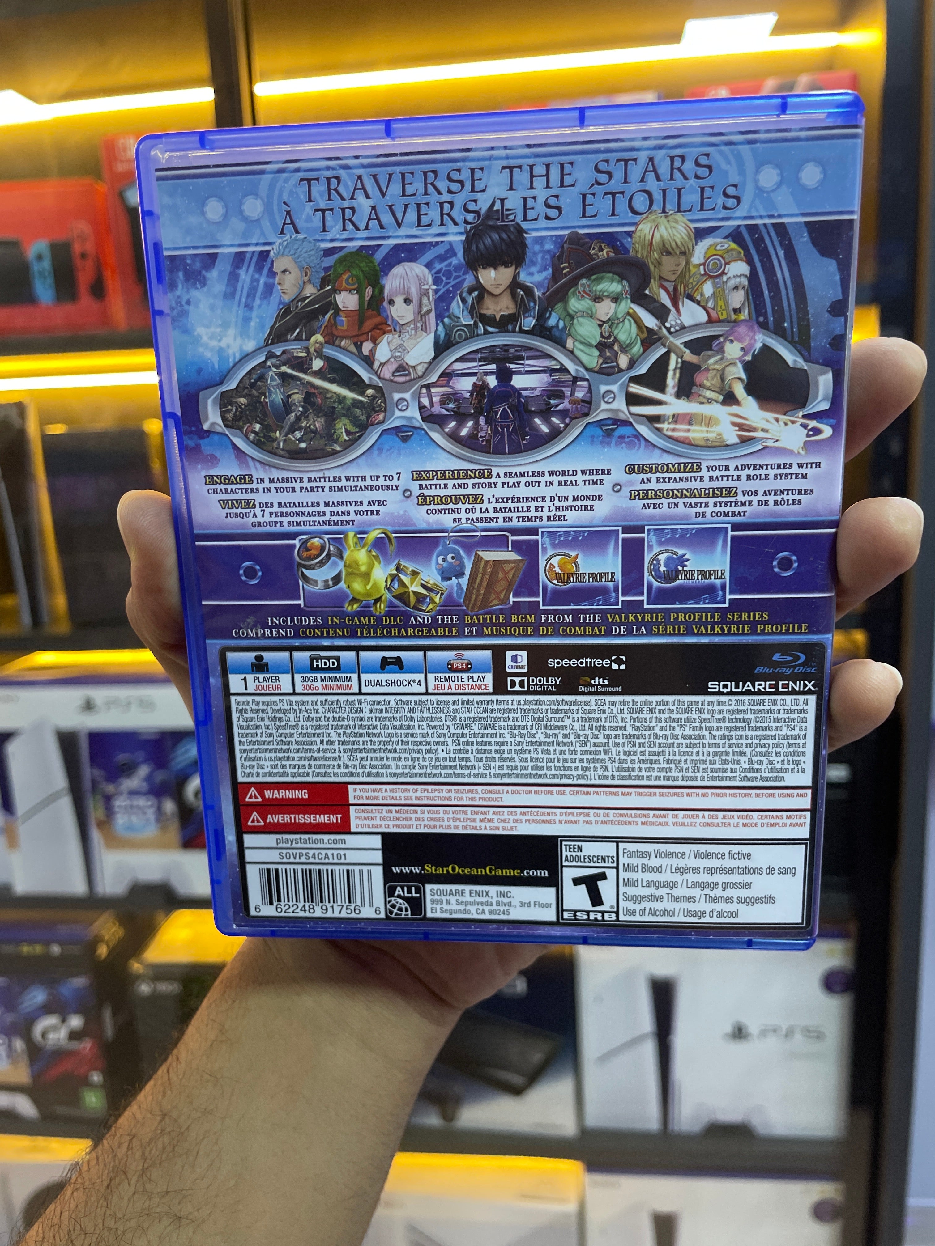 Star Ocean Integrity And Faithlessness – Ps4 (seminovo )
