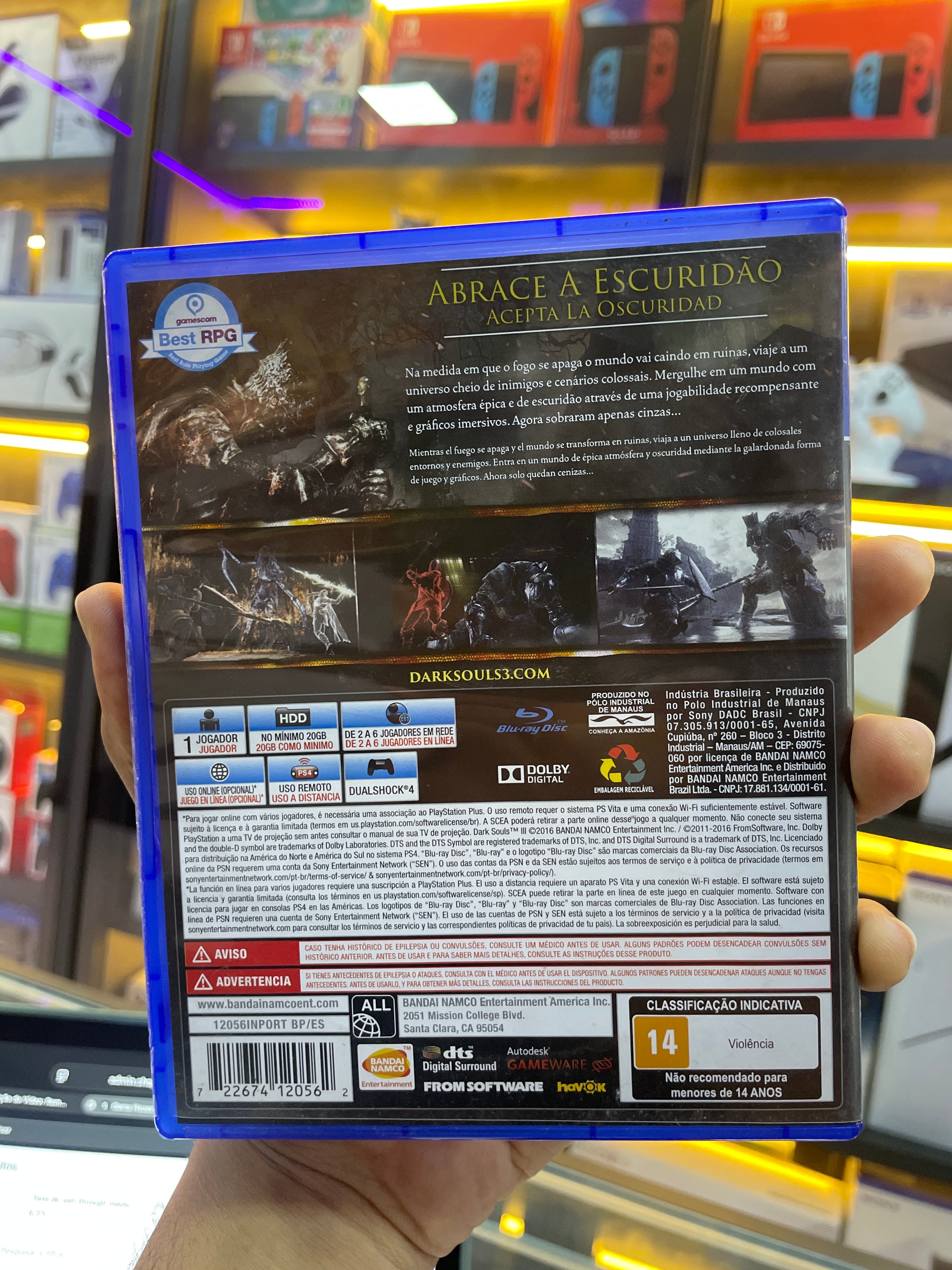 Dark Souls 3 - Jogo PS4