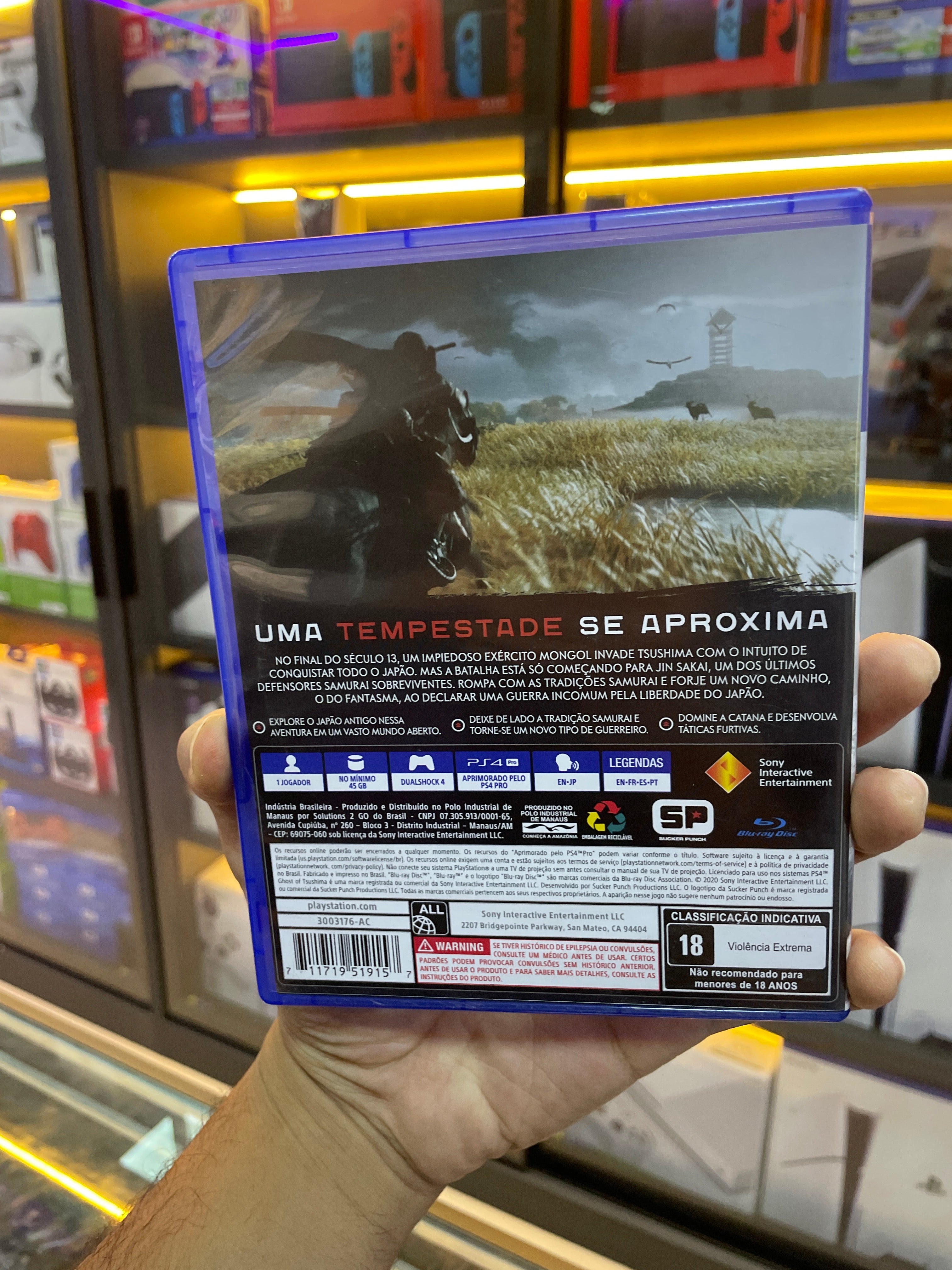 Ghost of Tsushima - PS4 (Seminovo)