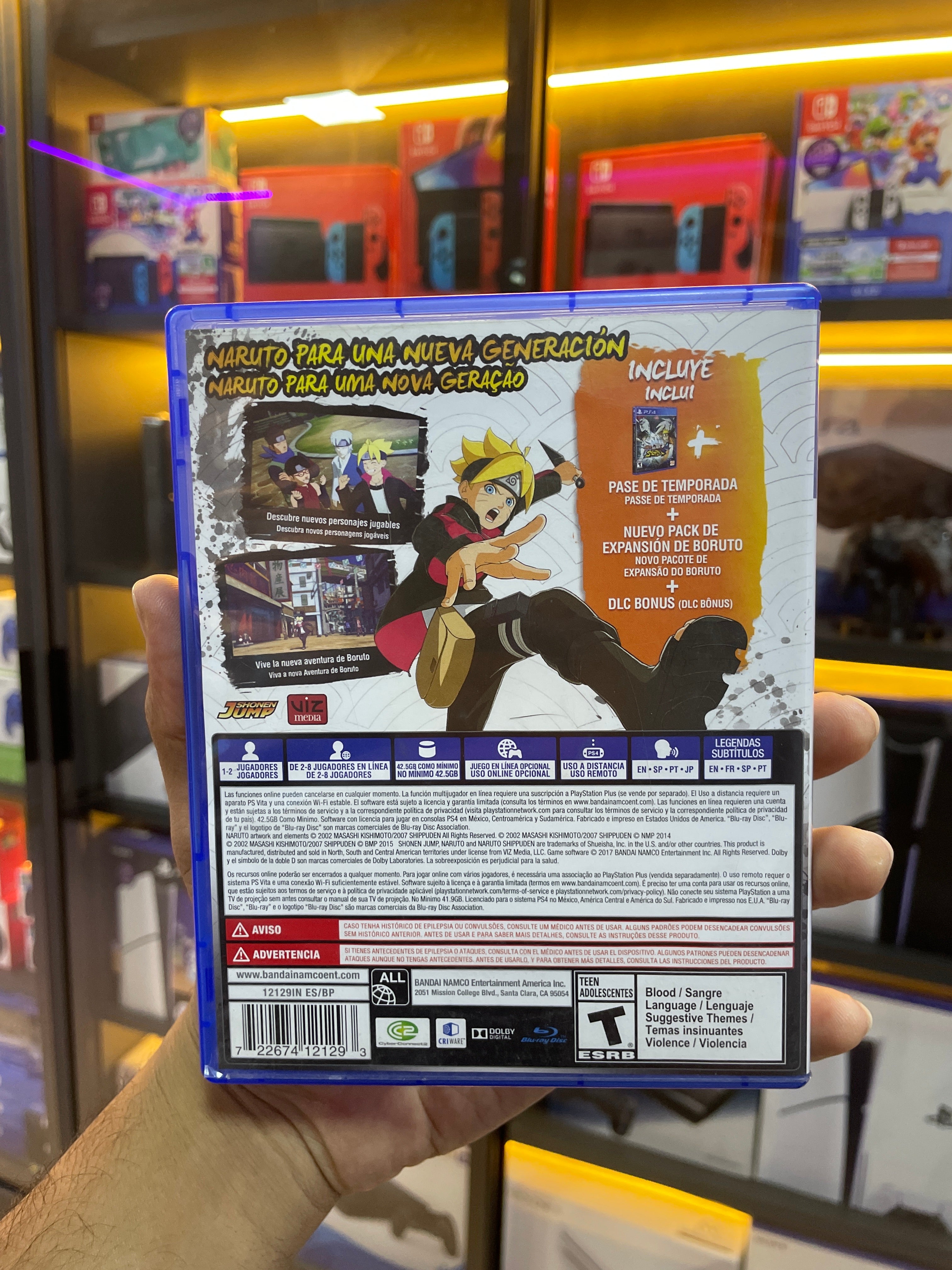 Naruto Shippuden: Ultimate Ninja Storm 4 Road To Boruto PS4 (Seminovo)