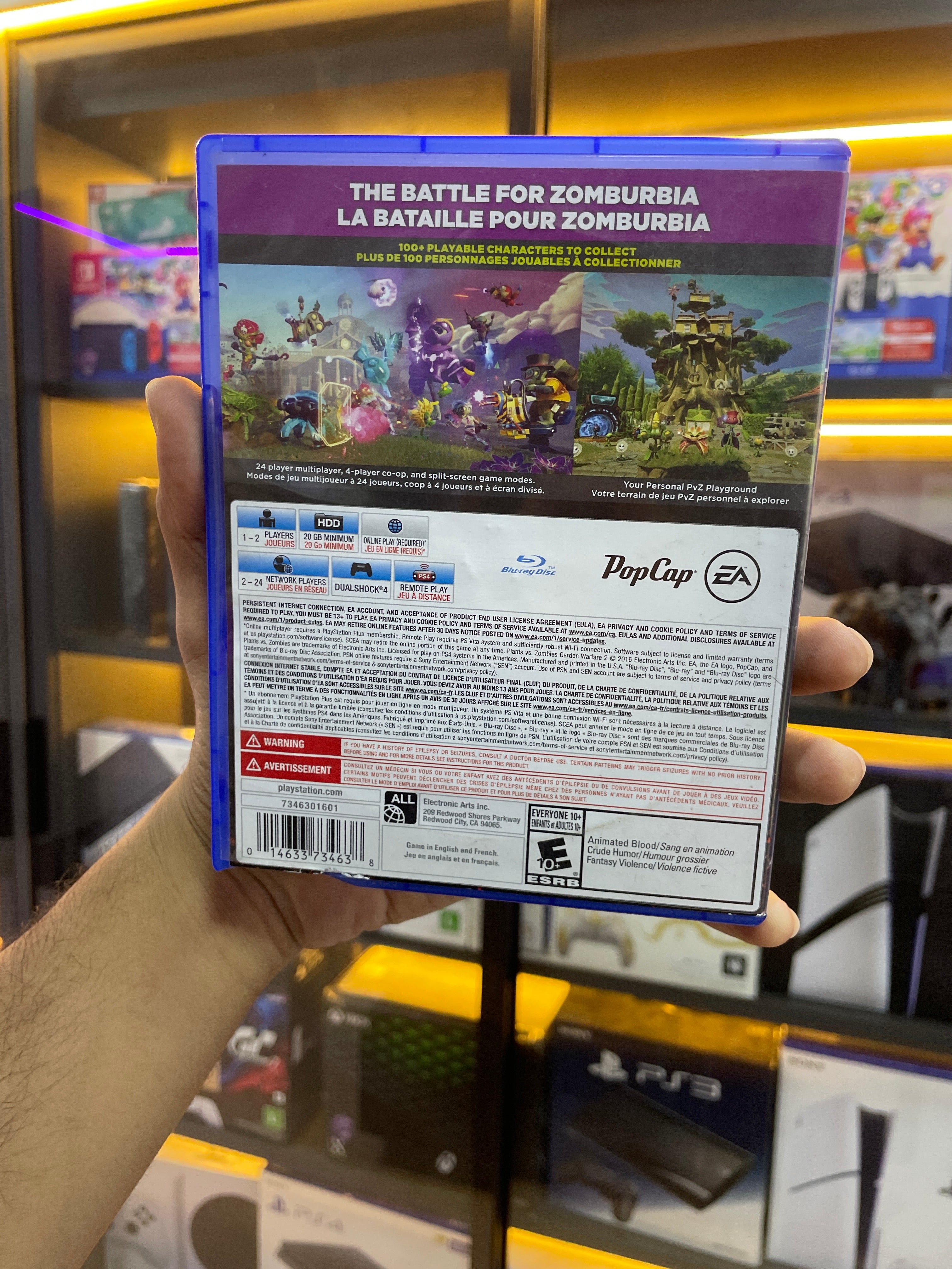 Jogo Plants Vs. Zombies: Garden Warfare 2 - PS4 (Seminovo)