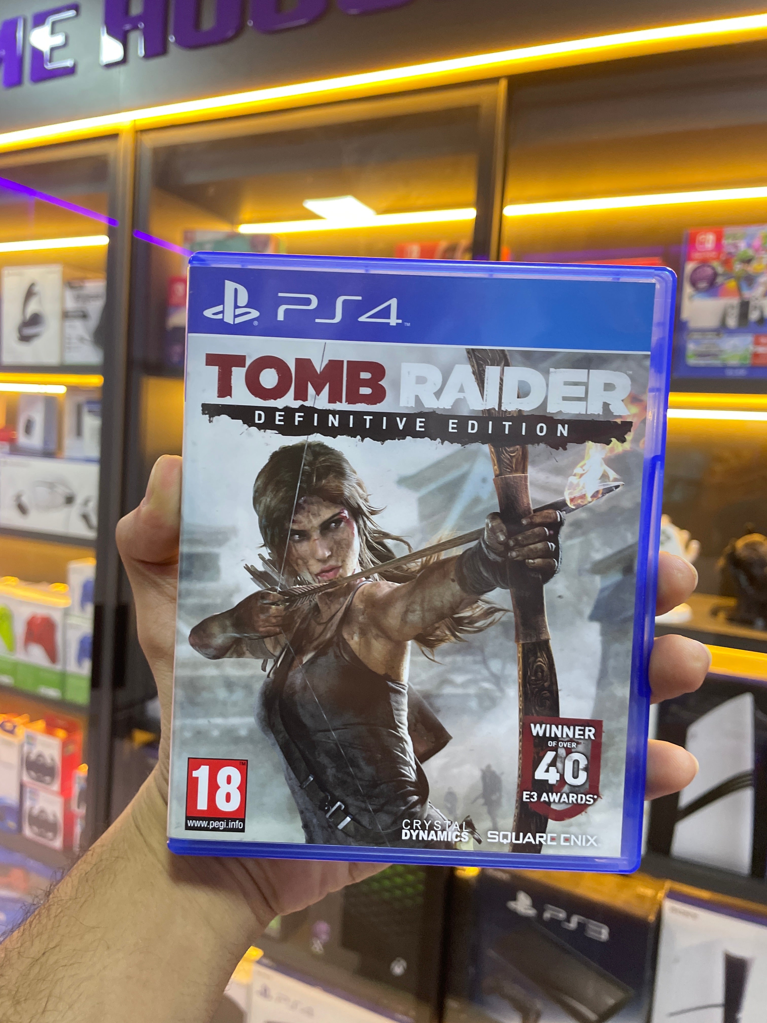 Tomb Raider Definitive Edition Ps4 Mídia