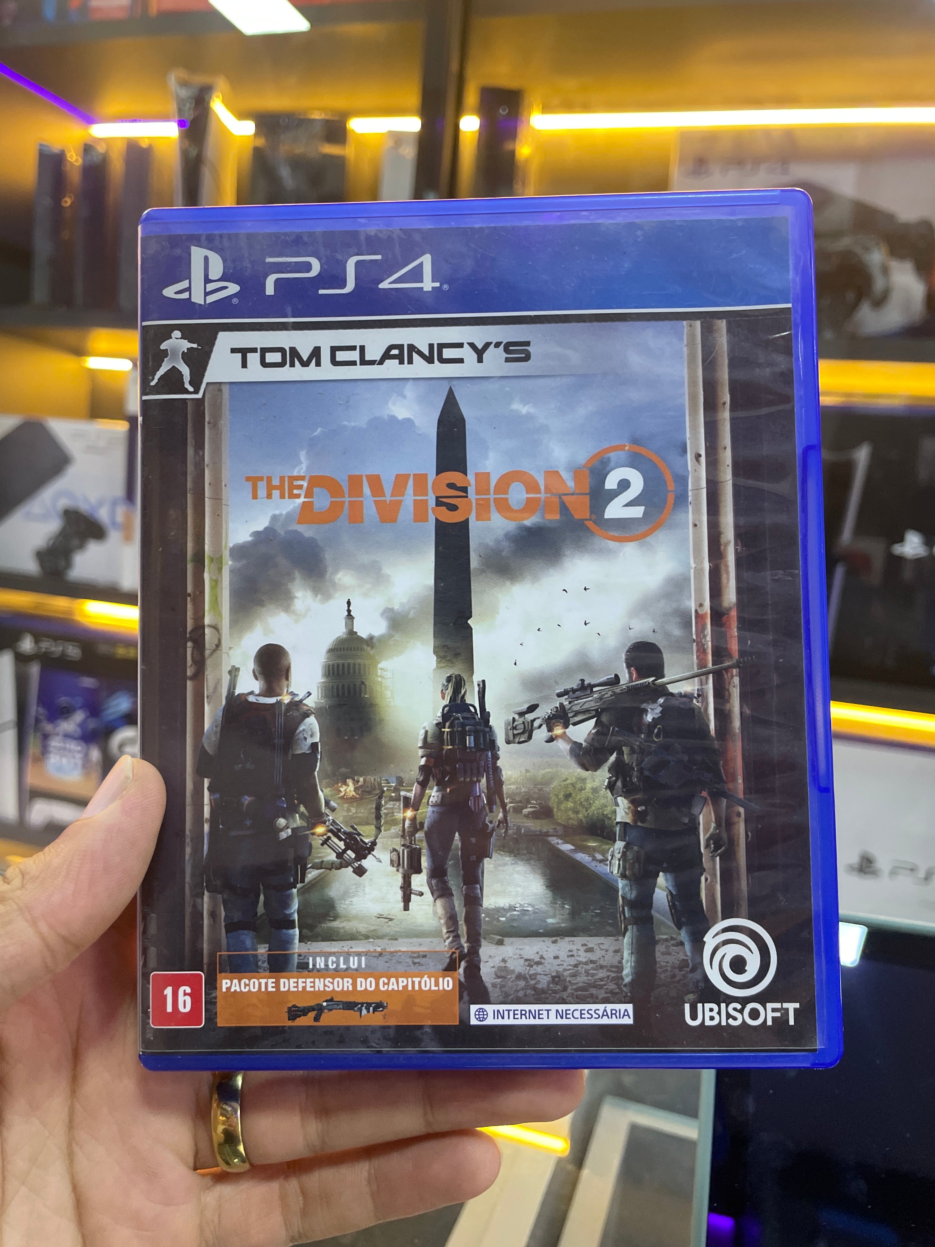 Jogo Tom Clancy's The Division 2 - PS4 Mídia física (seminovo)