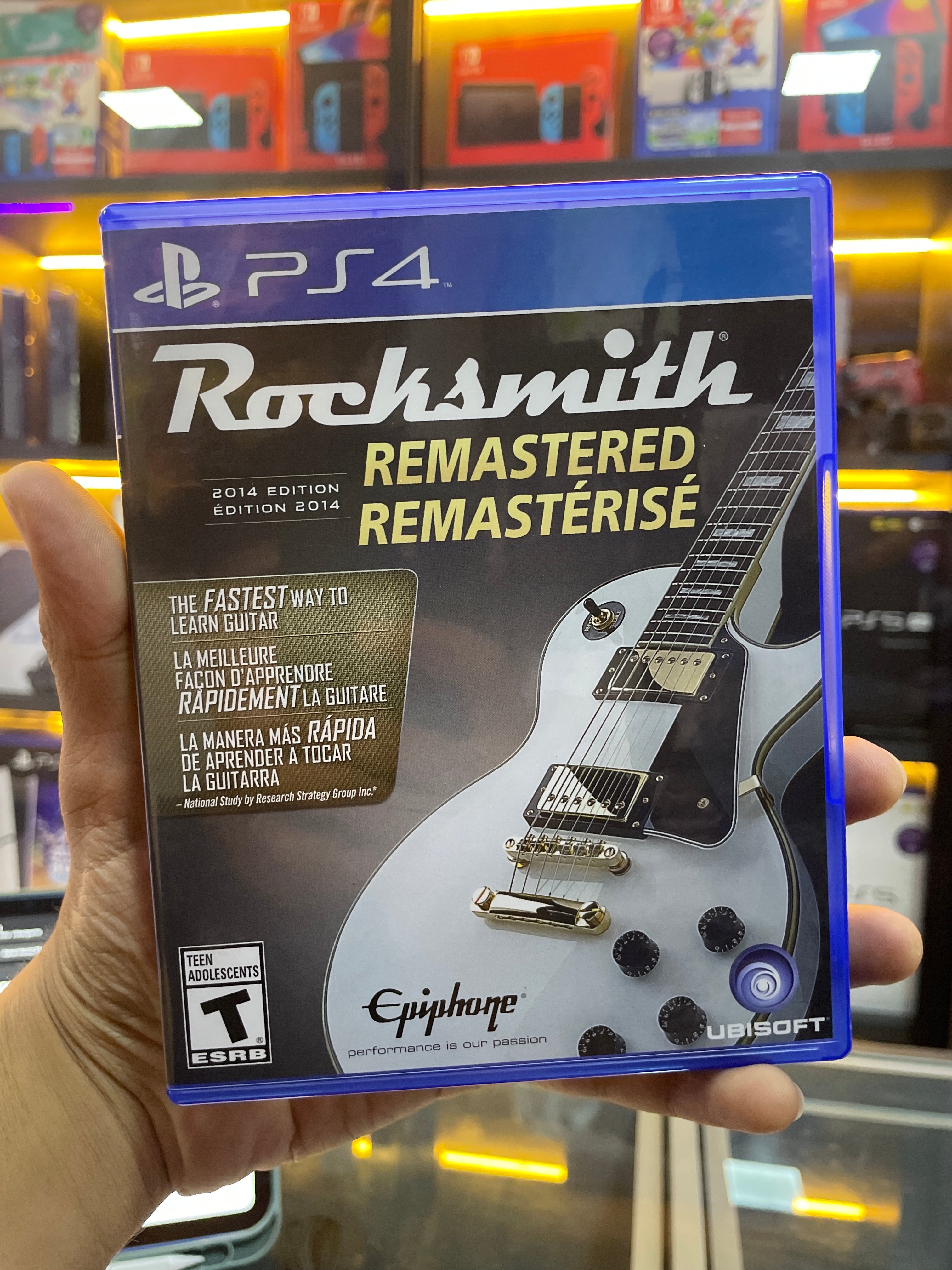 Jogo Rocksmith 2014 Edition: Remastered - PS4 (semi novo)