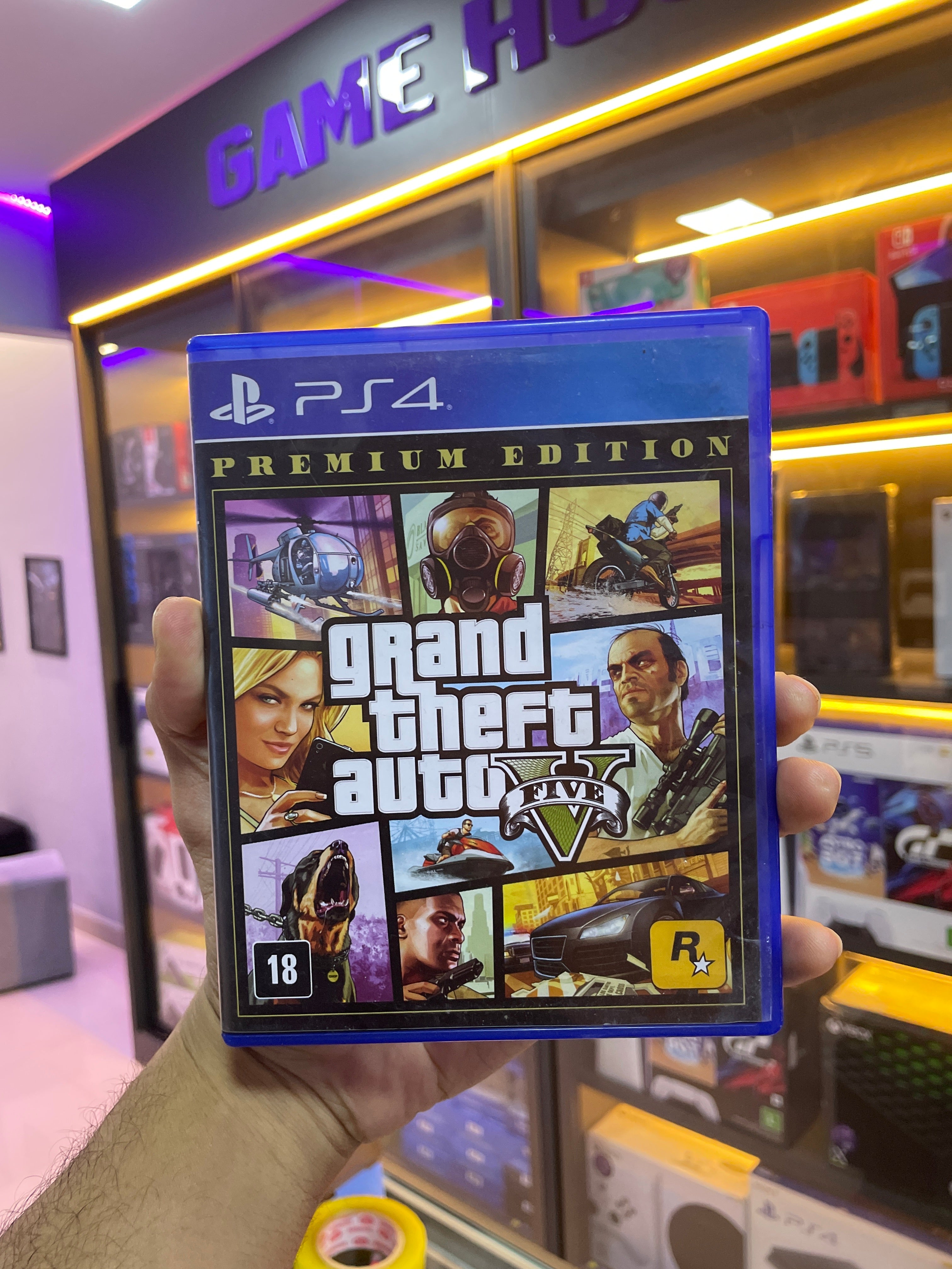 Gta 5 - PS4  (Seminovo)
