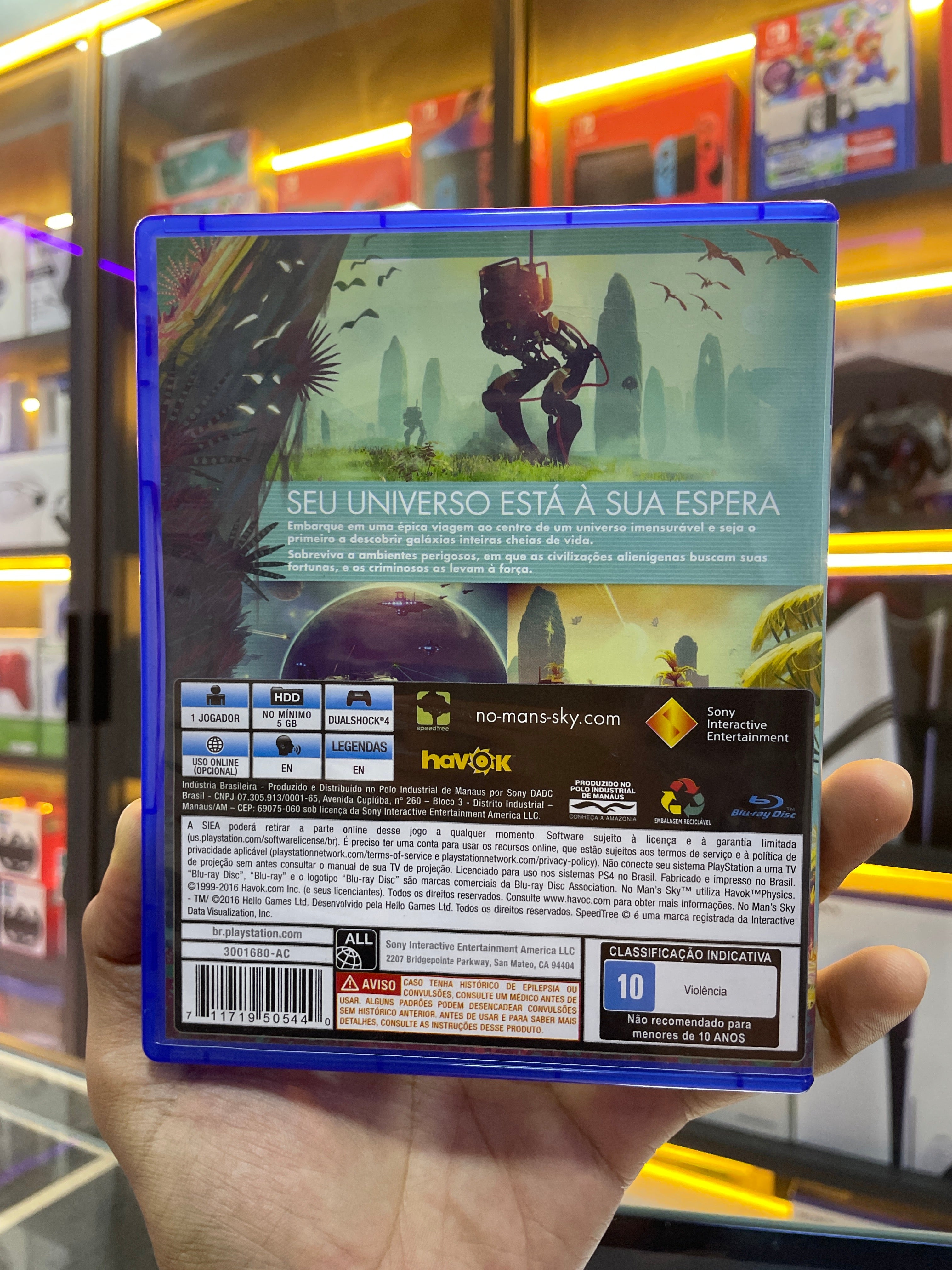 Jogo No Man's Sky - PS4 (Seminovo)